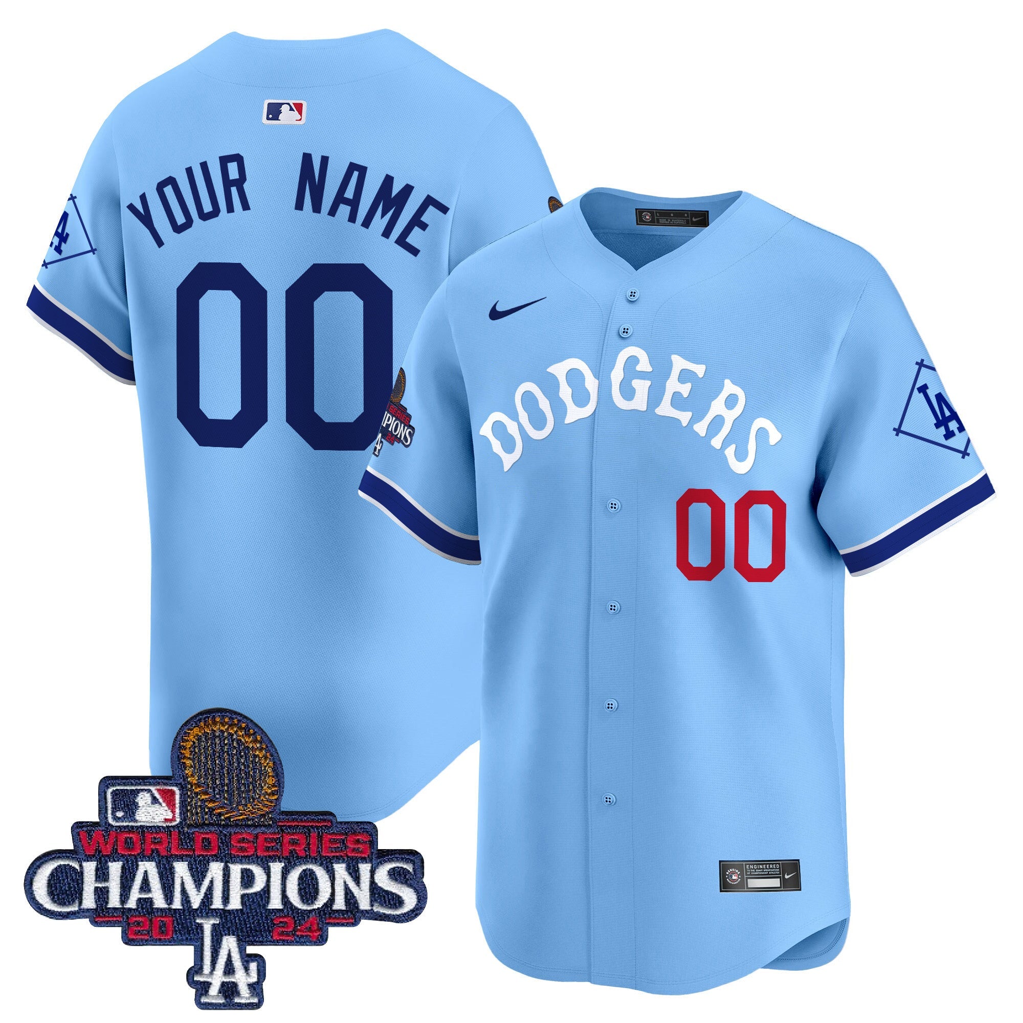 Tribute 2024 World Series Champions Vapor Premier Limited Custom Jersey