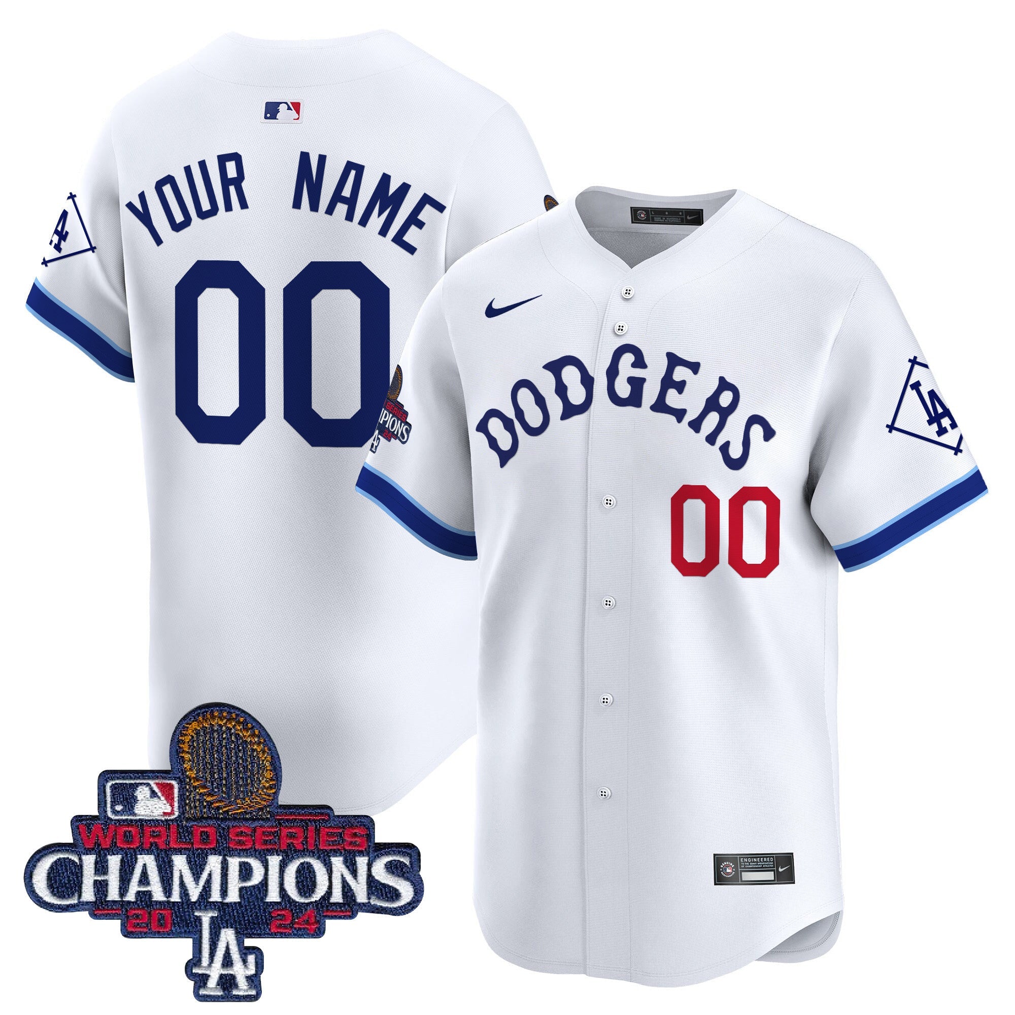 Tribute 2024 World Series Champions Vapor Premier Limited Custom Jersey
