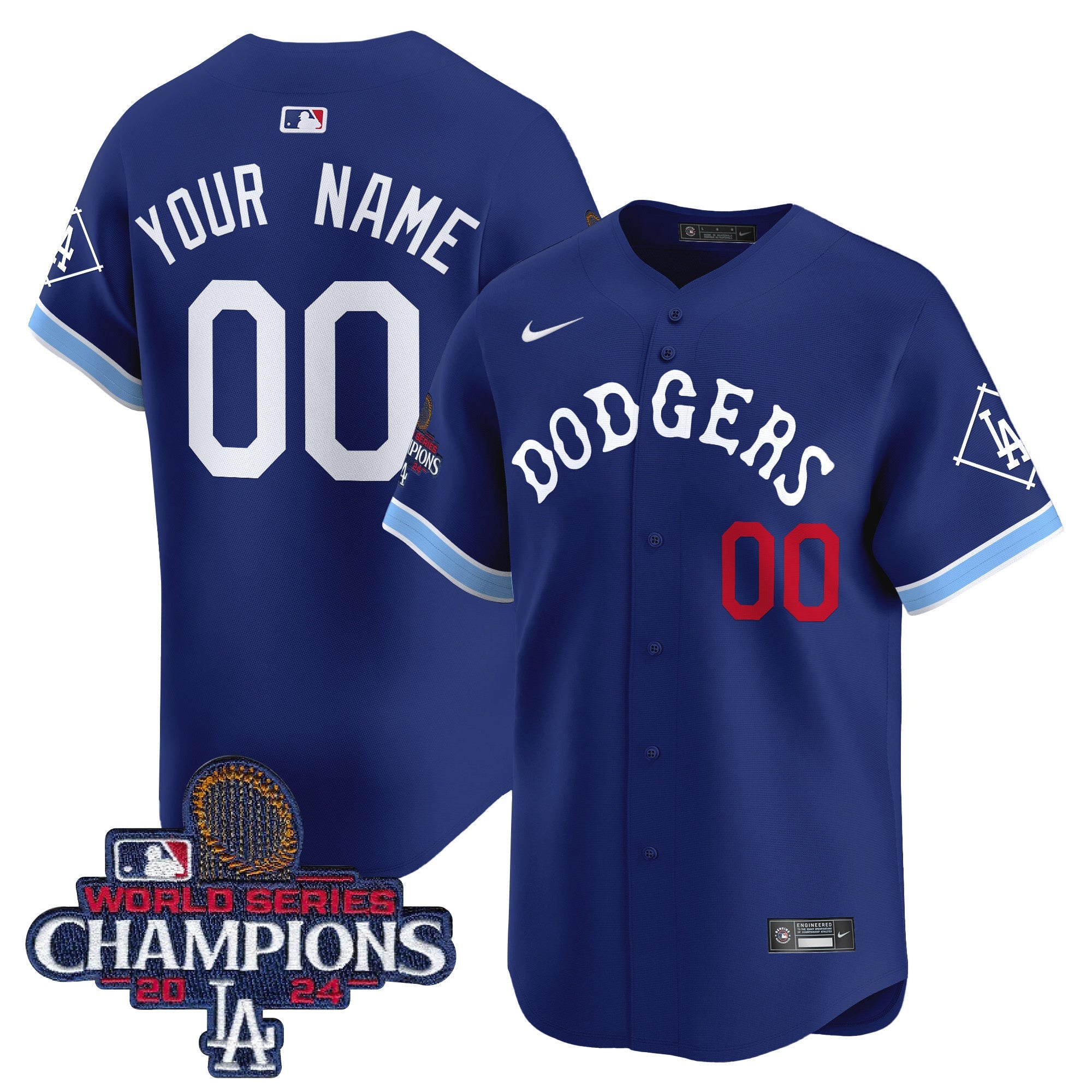 Tribute 2024 World Series Champions Vapor Premier Limited Custom Jersey