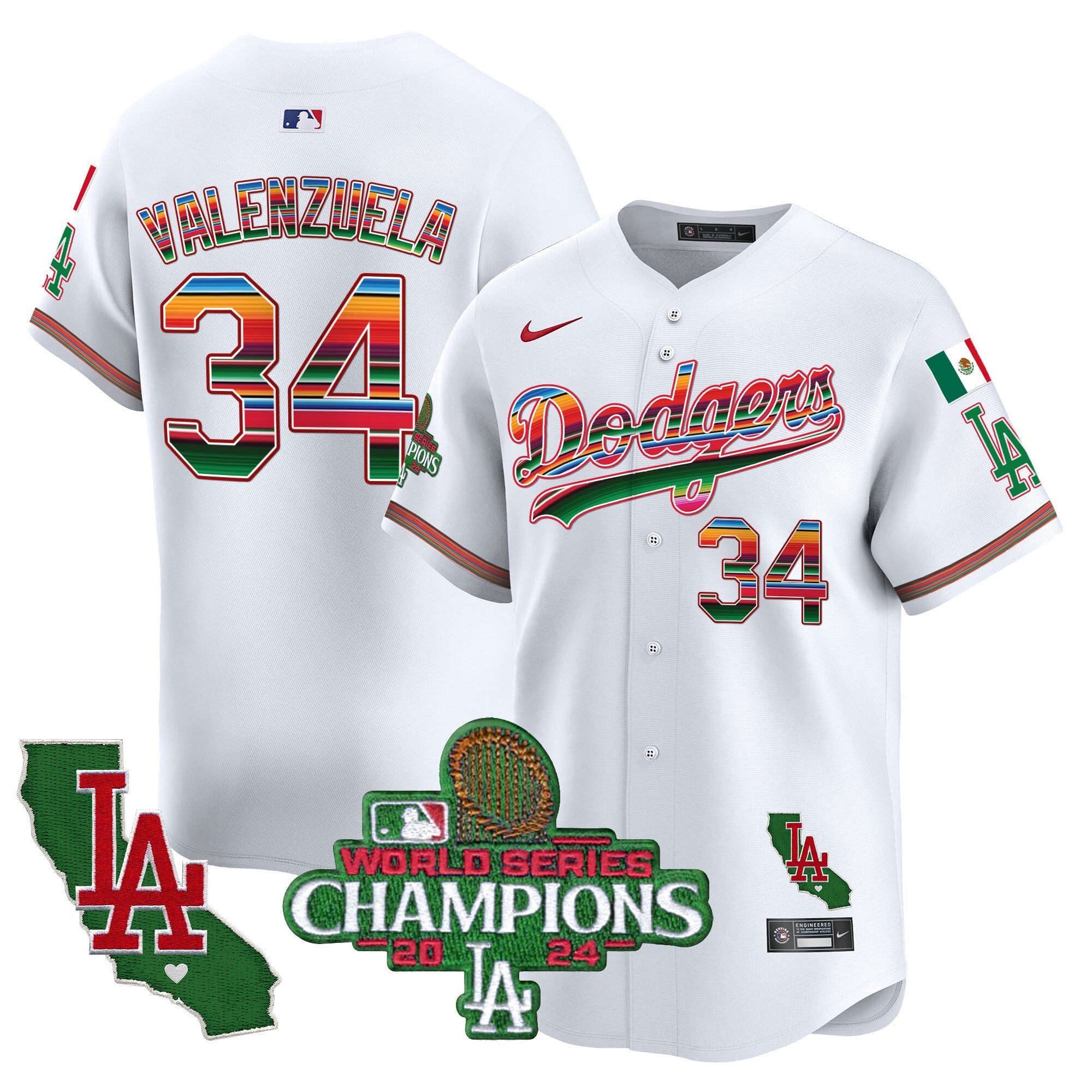 Men’s Mexico 2024 World Series Champions Vapor Premier Limited Jersey