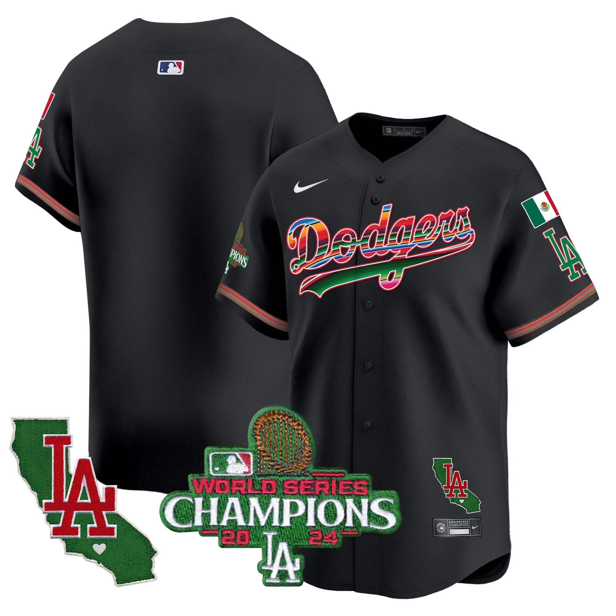 Men’s Mexico 2024 World Series Champions Vapor Premier Limited Jersey