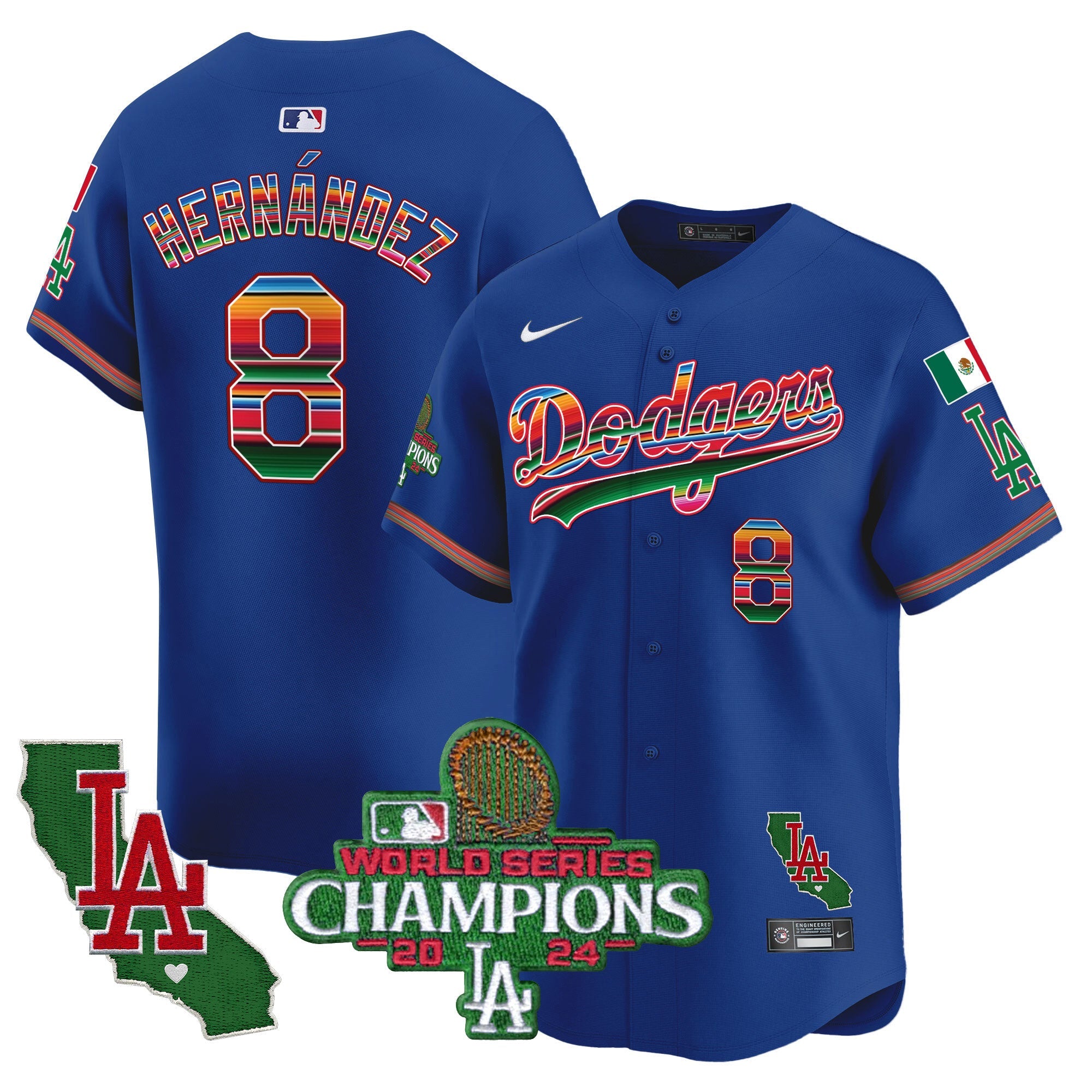 Men’s Mexico 2024 World Series Champions Vapor Premier Limited Jersey