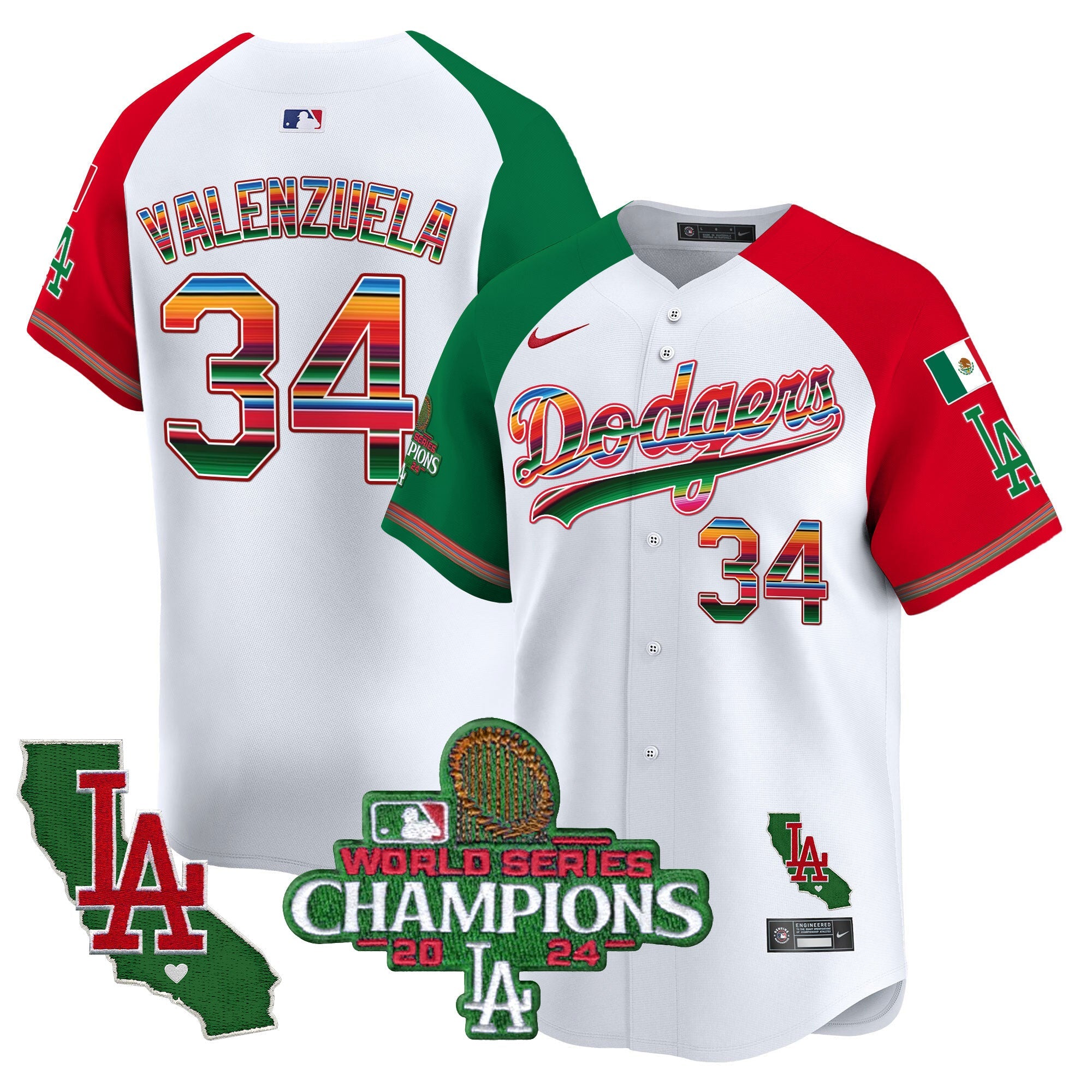 Men’s Mexico 2024 World Series Champions Vapor Premier Limited Jersey