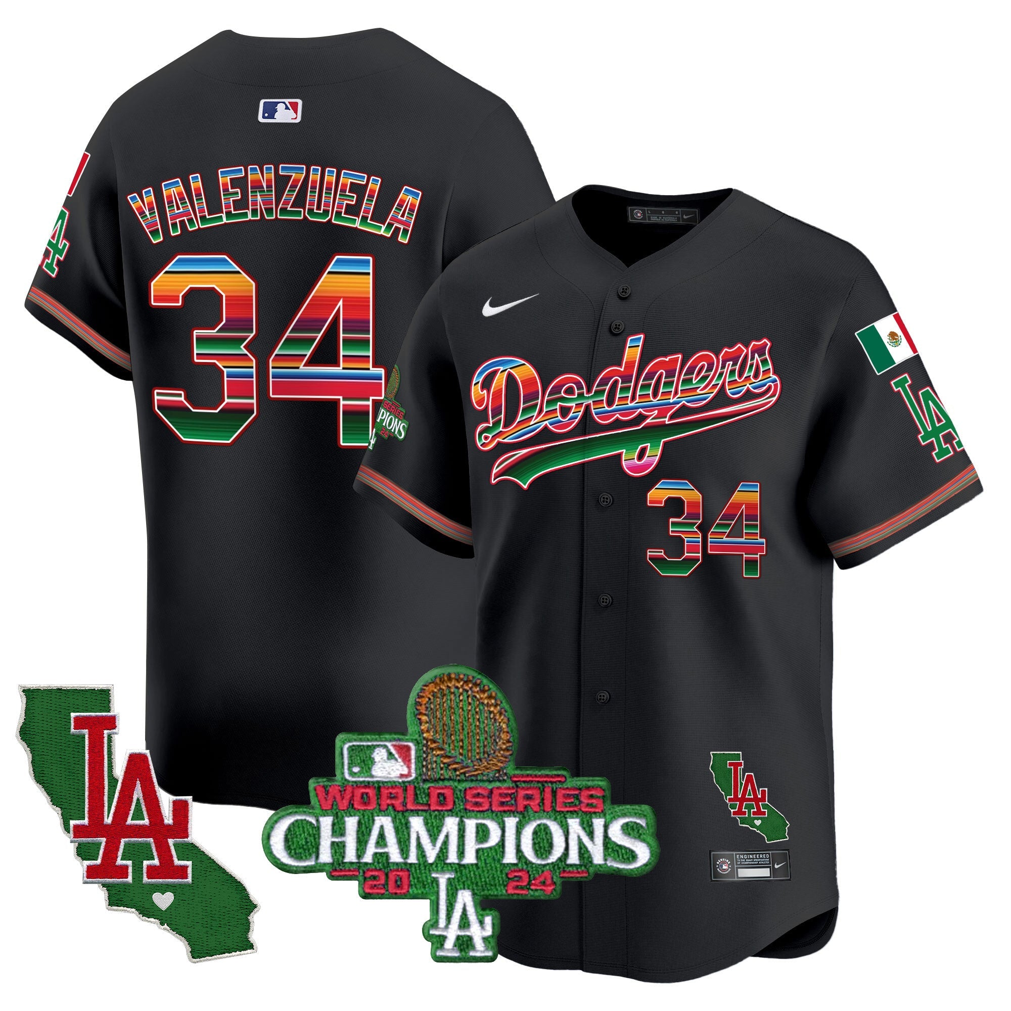 Men’s Mexico 2024 World Series Champions Vapor Premier Limited Jersey