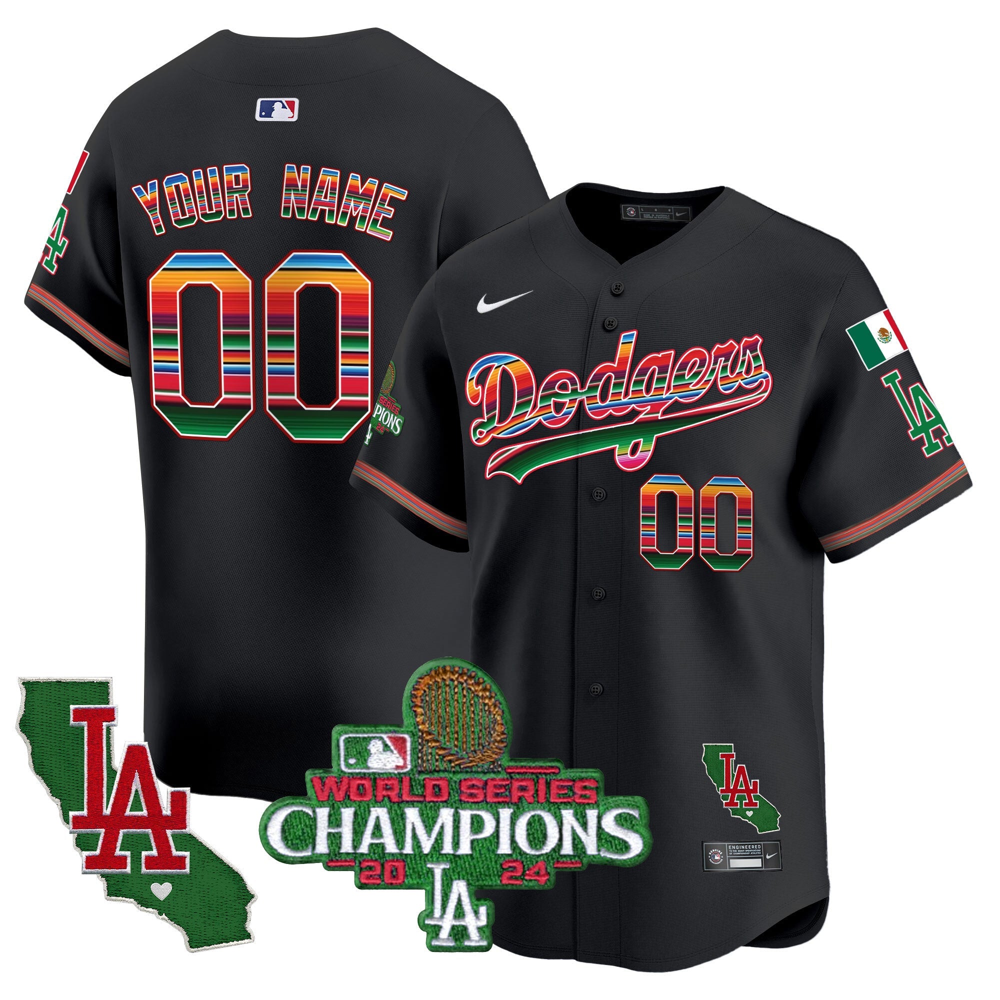 Mexico 2024 World Series Champions Vapor Premier Limited Custom Jersey