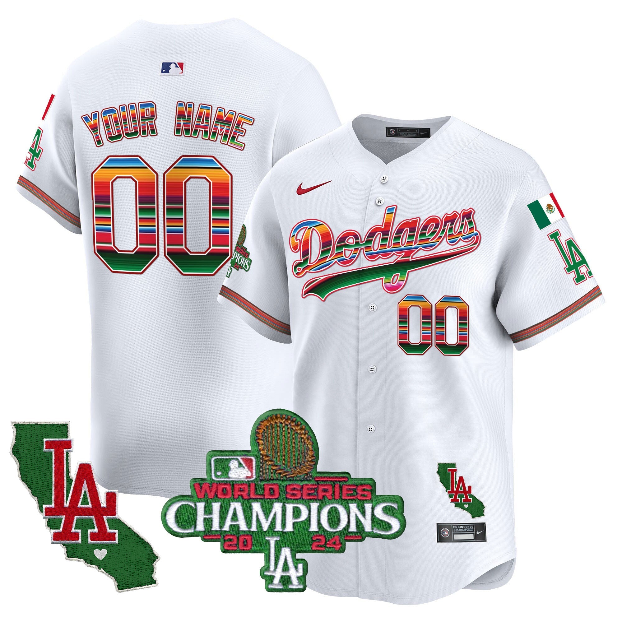 Mexico 2024 World Series Champions Vapor Premier Limited Custom Jersey