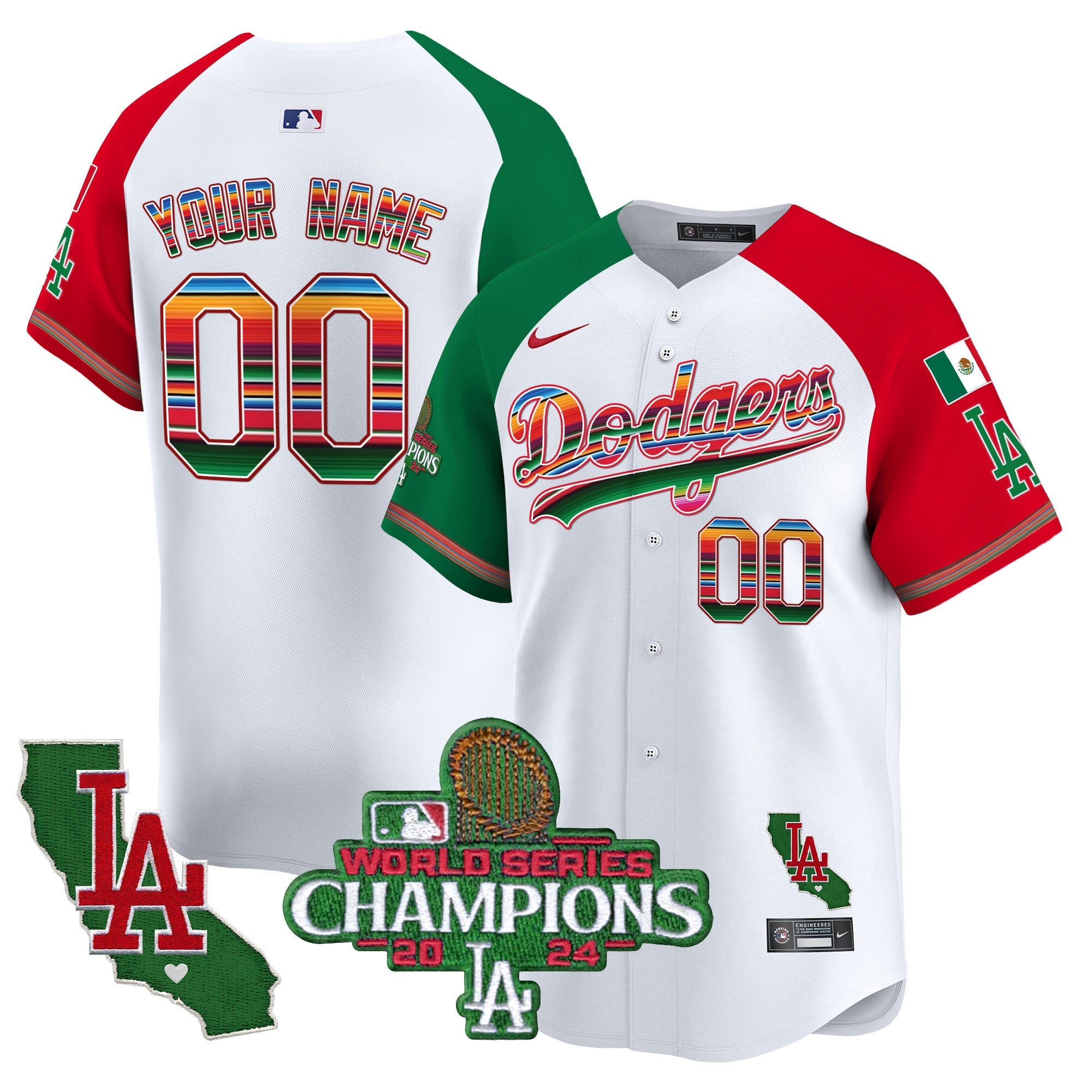 Mexico 2024 World Series Champions Vapor Premier Limited Custom Jersey
