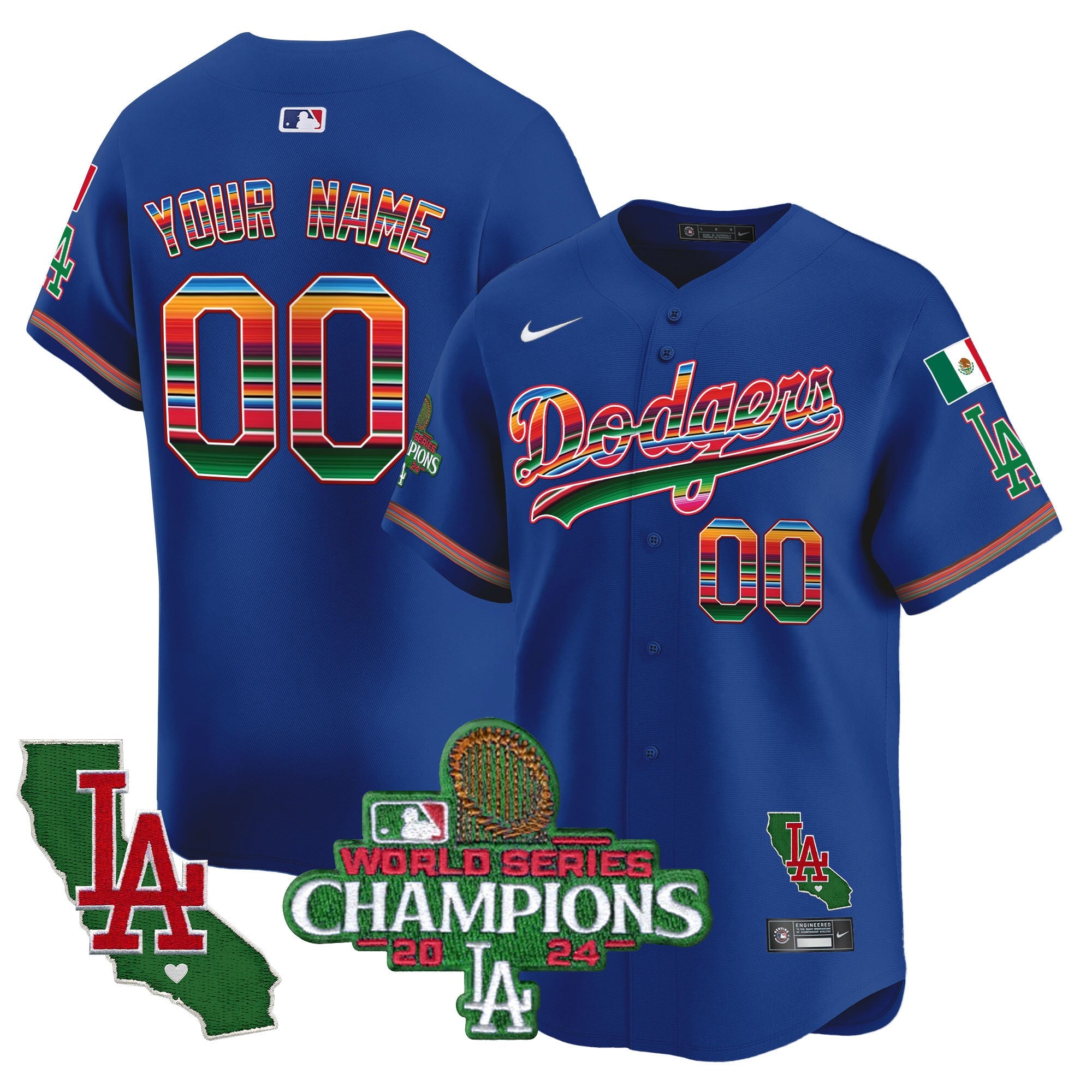 Mexico 2024 World Series Champions Vapor Premier Limited Custom Jersey