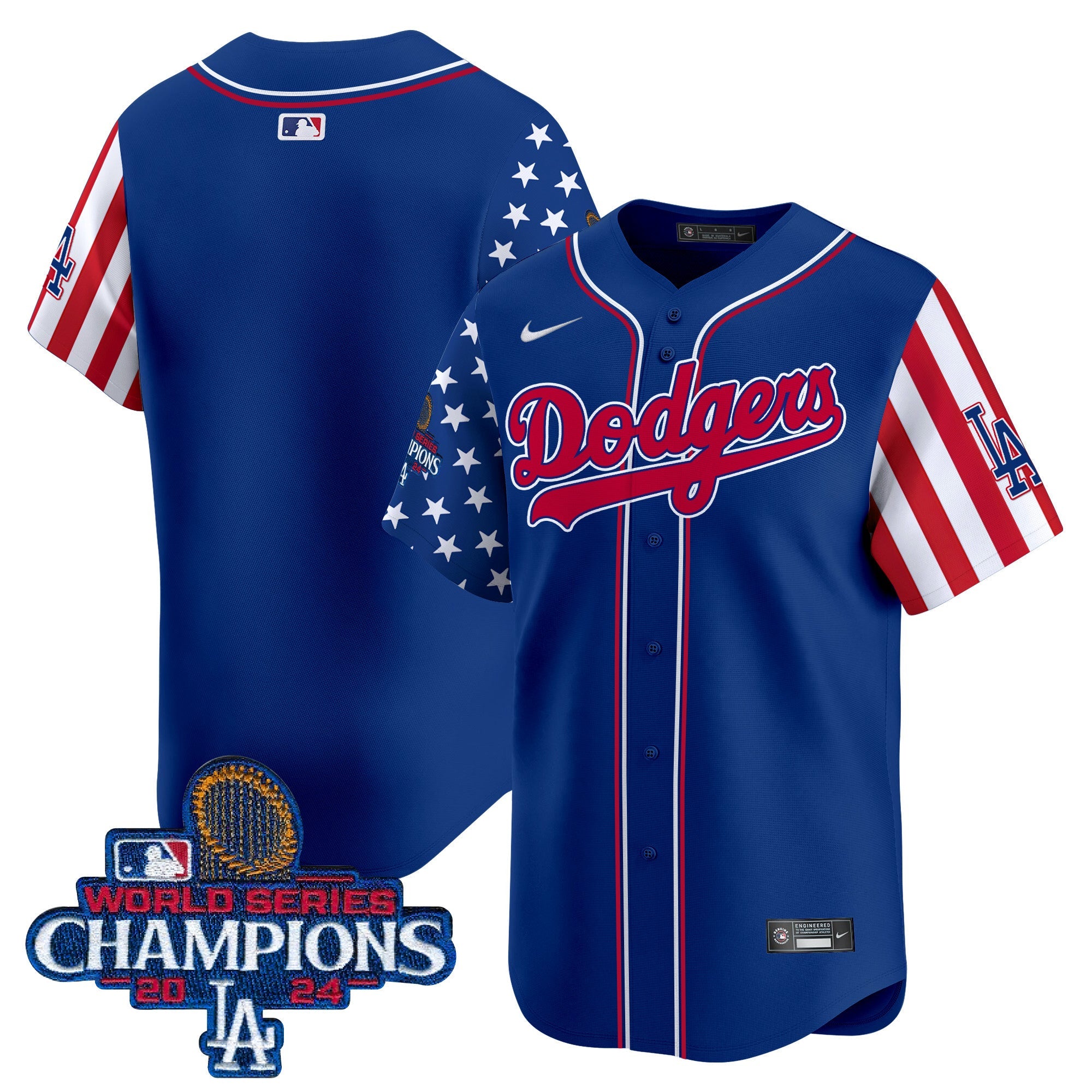 Men’s Memorial Day & 2024 World Series Champions Vapor Premier Limited Jersey