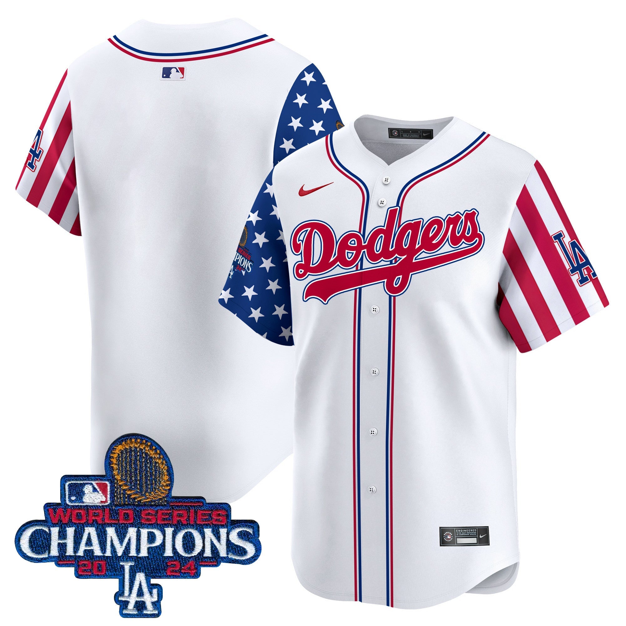 Men’s Memorial Day & 2024 World Series Champions Vapor Premier Limited Jersey