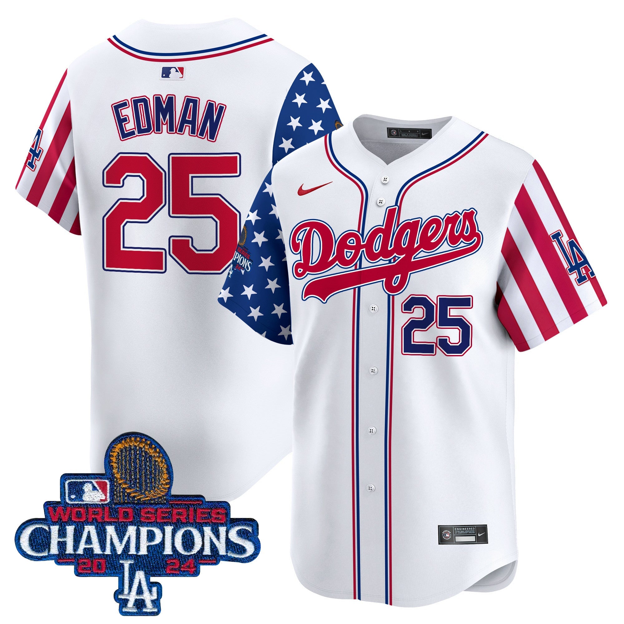 Men’s Memorial Day & 2024 World Series Champions Vapor Premier Limited Jersey