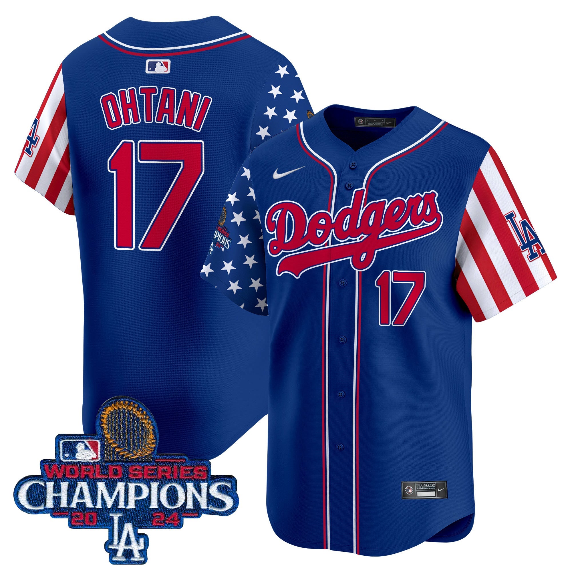 Men’s Memorial Day & 2024 World Series Champions Vapor Premier Limited Jersey