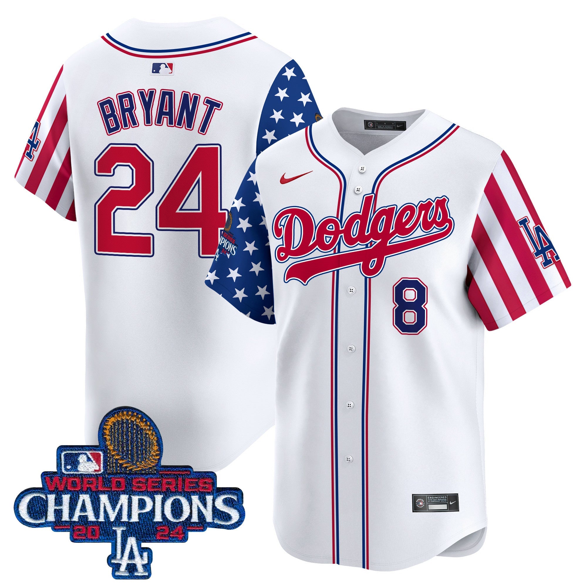 Men’s Memorial Day & 2024 World Series Champions Vapor Premier Limited Jersey