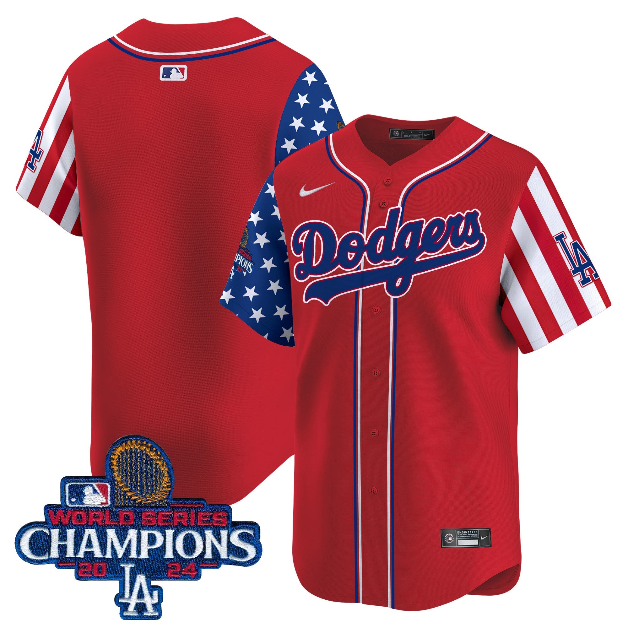 Men’s Memorial Day & 2024 World Series Champions Vapor Premier Limited Jersey