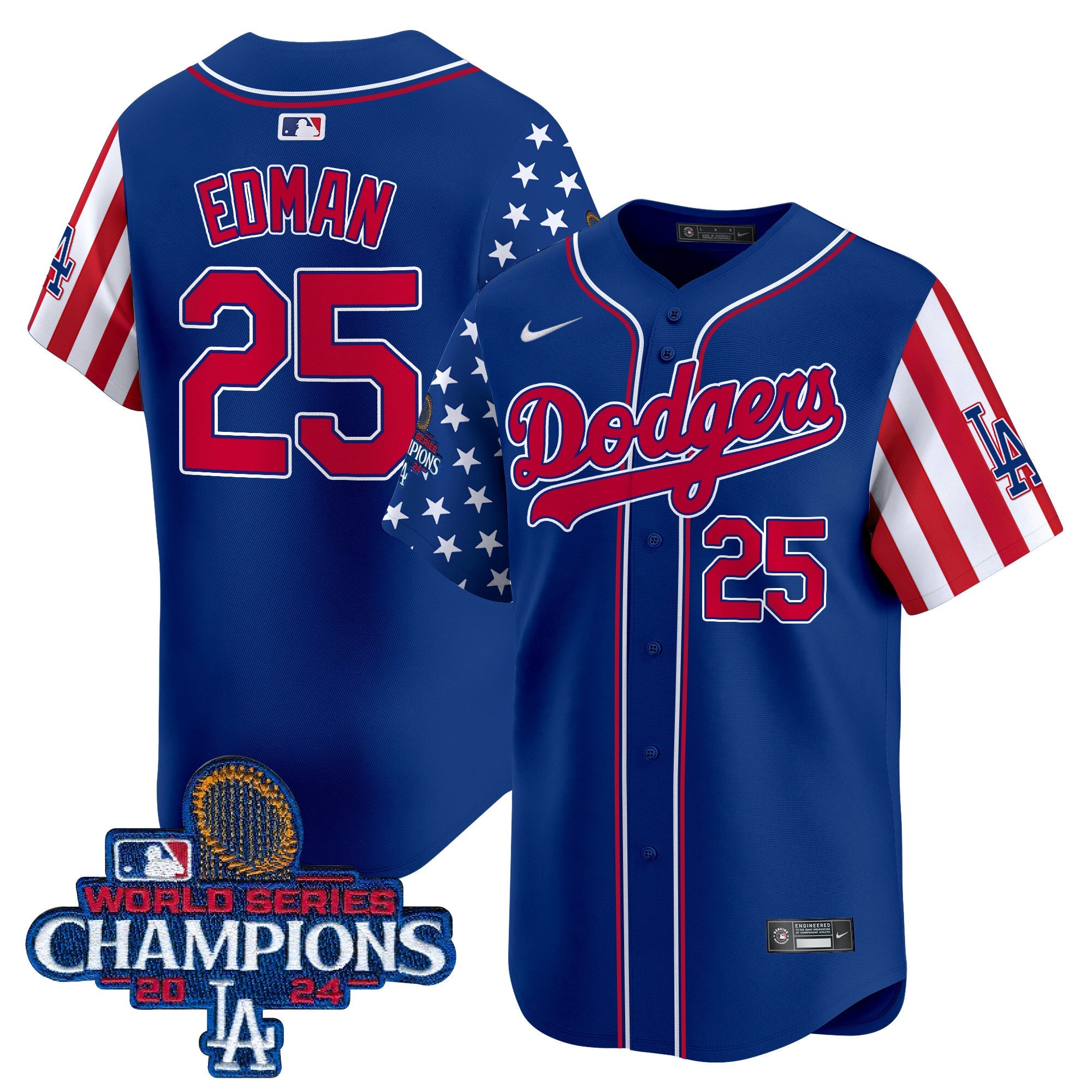Men’s Memorial Day & 2024 World Series Champions Vapor Premier Limited Jersey