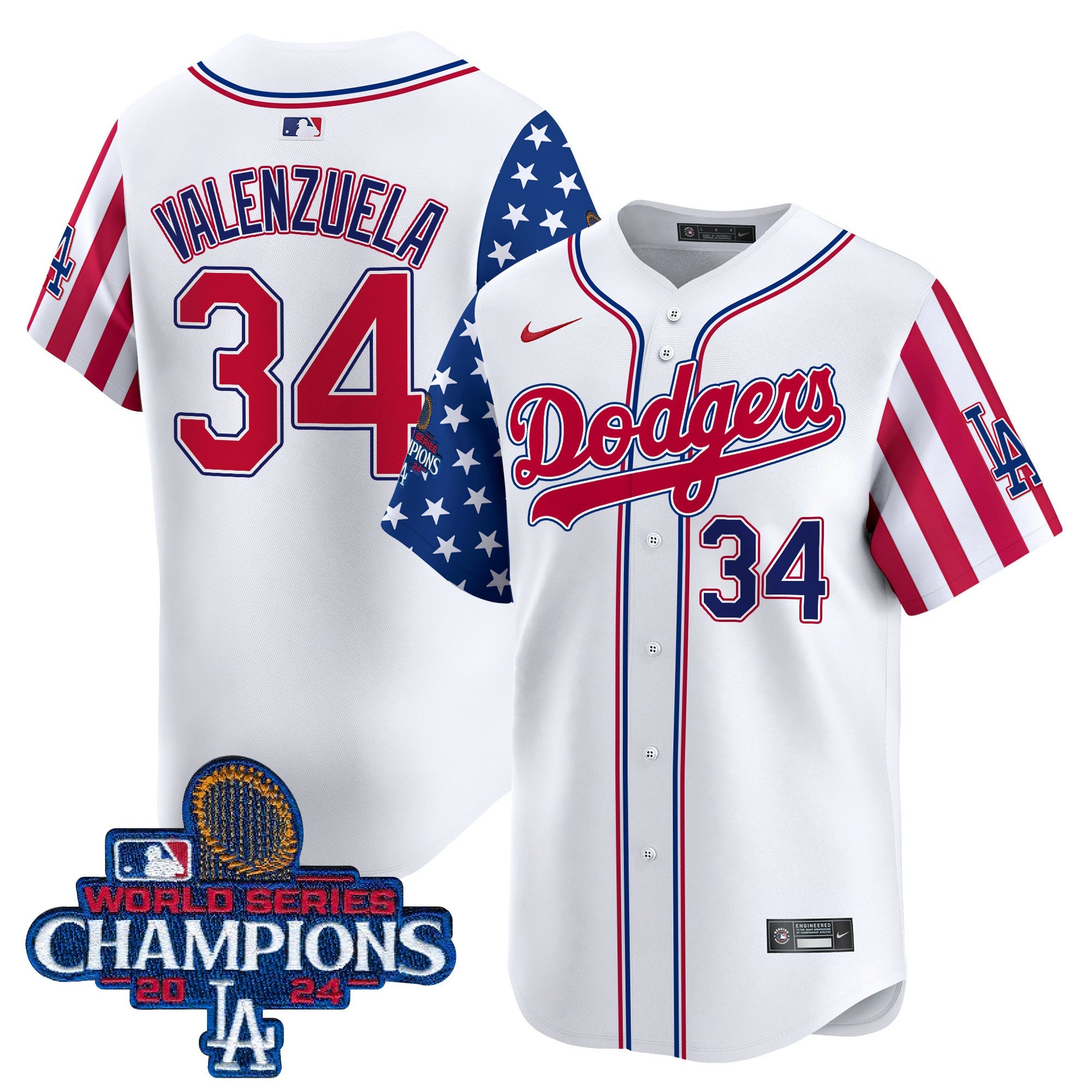 Men’s Memorial Day & 2024 World Series Champions Vapor Premier Limited Jersey