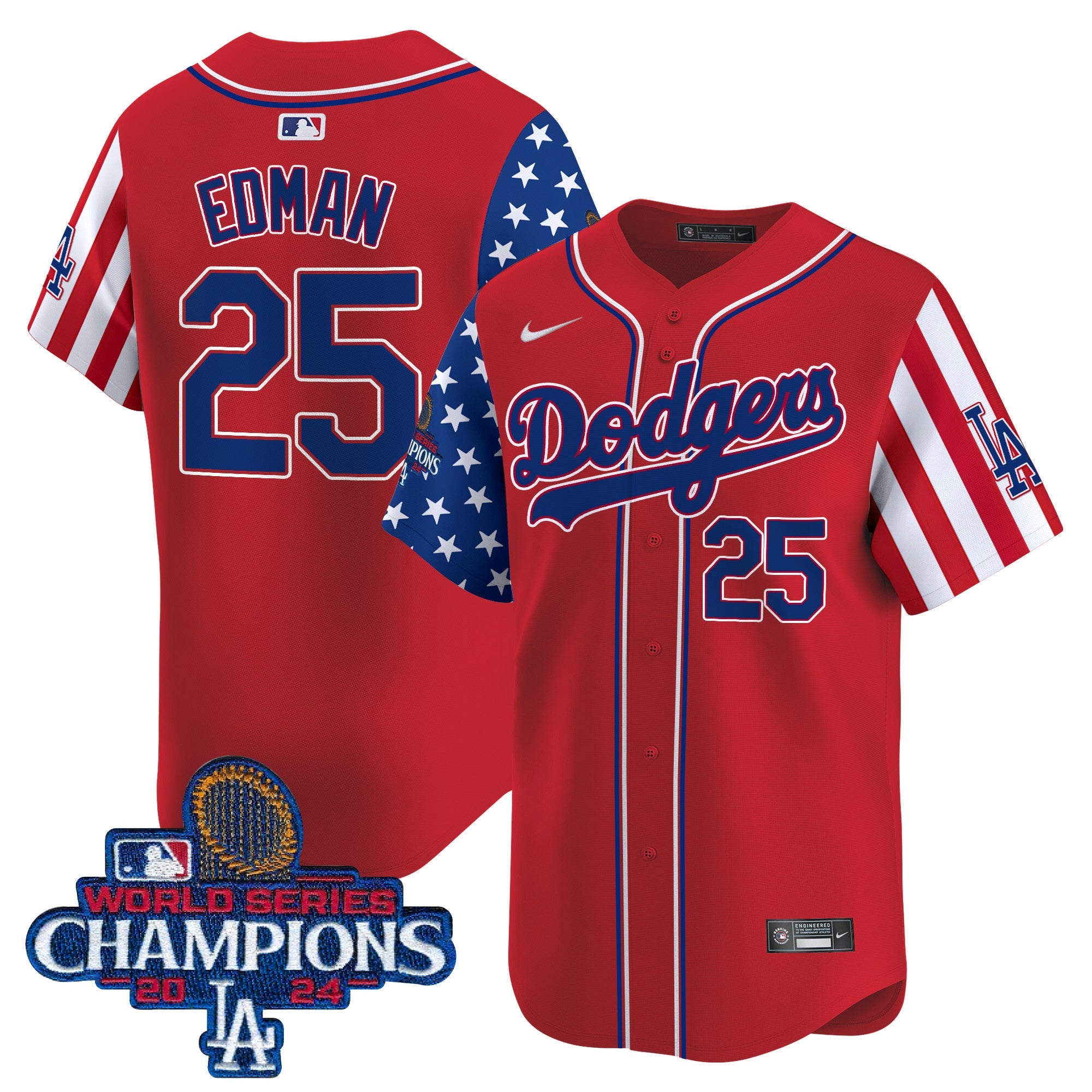 Men’s Memorial Day & 2024 World Series Champions Vapor Premier Limited Jersey