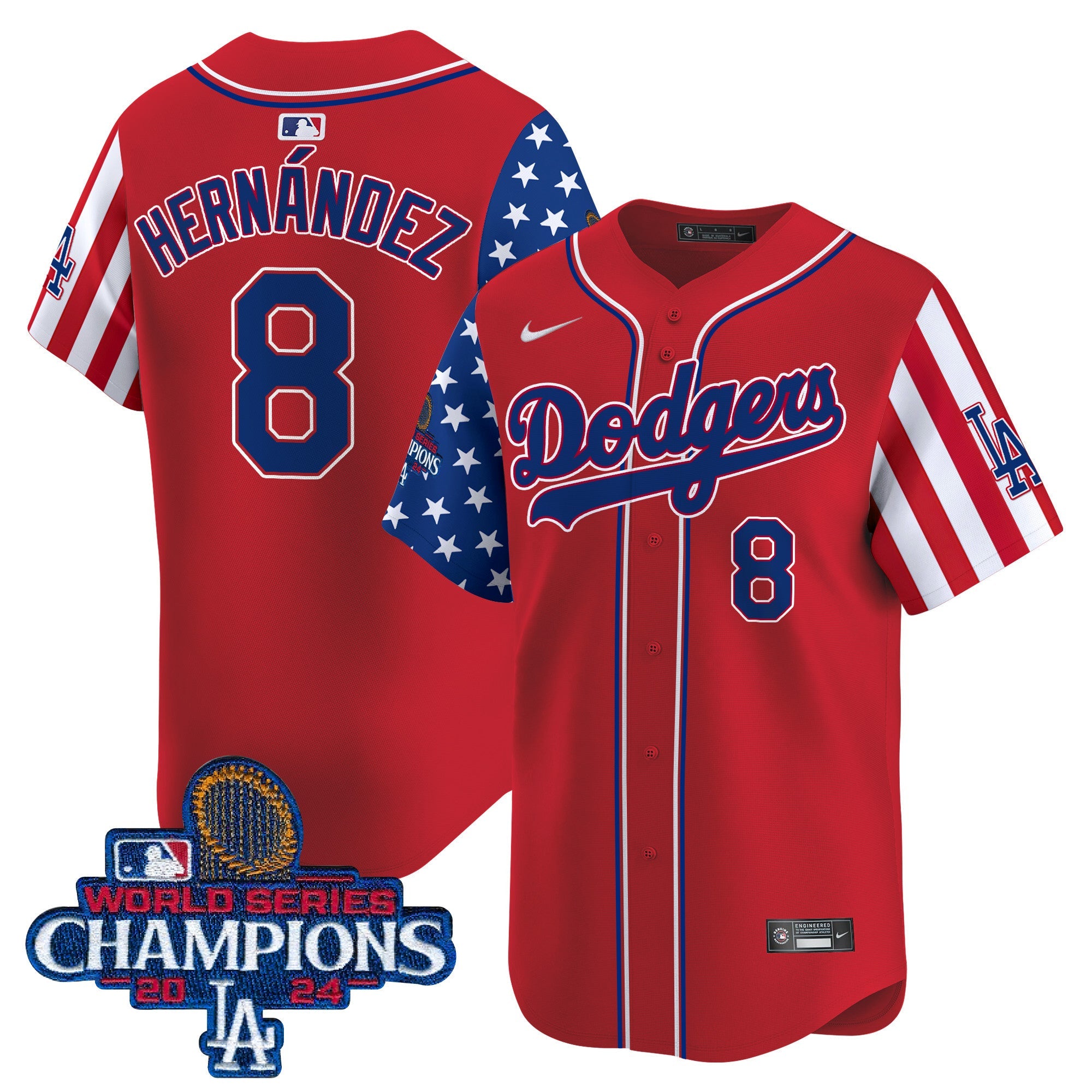 Men’s Memorial Day & 2024 World Series Champions Vapor Premier Limited Jersey