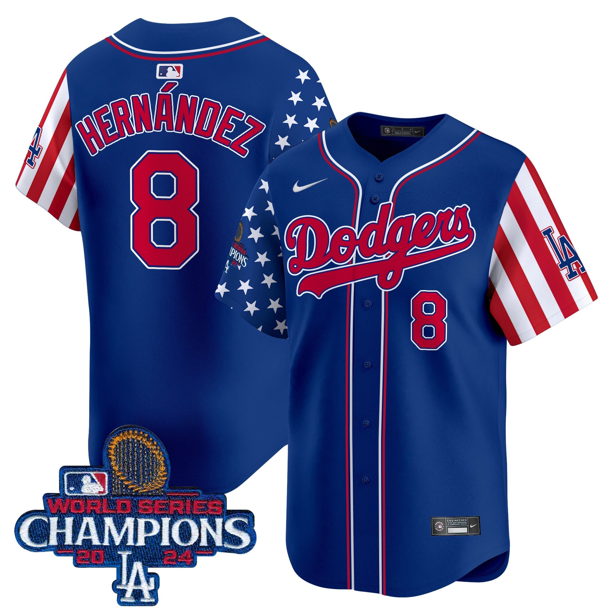 Men’s Memorial Day & 2024 World Series Champions Vapor Premier Limited Jersey