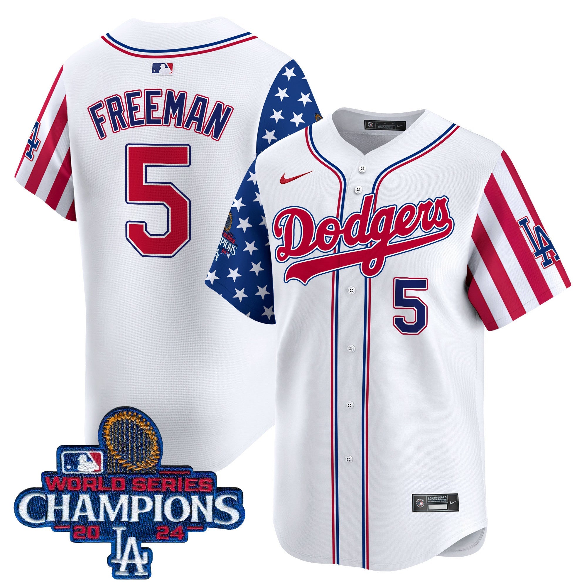 Men’s Memorial Day & 2024 World Series Champions Vapor Premier Limited Jersey