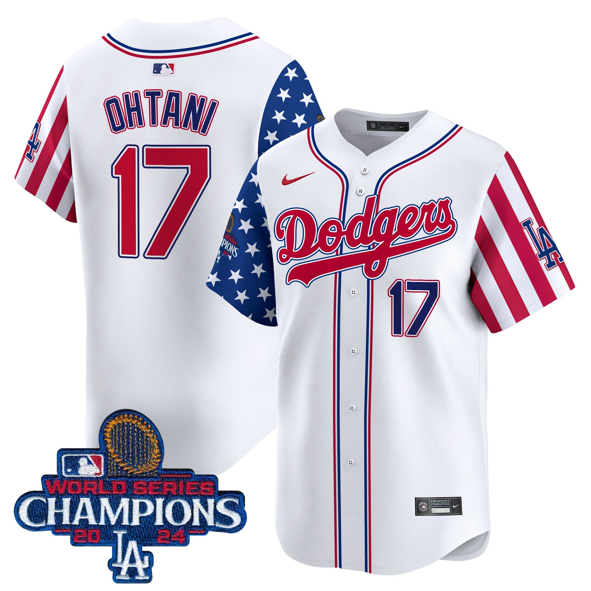 Men’s Memorial Day & 2024 World Series Champions Vapor Premier Limited Jersey