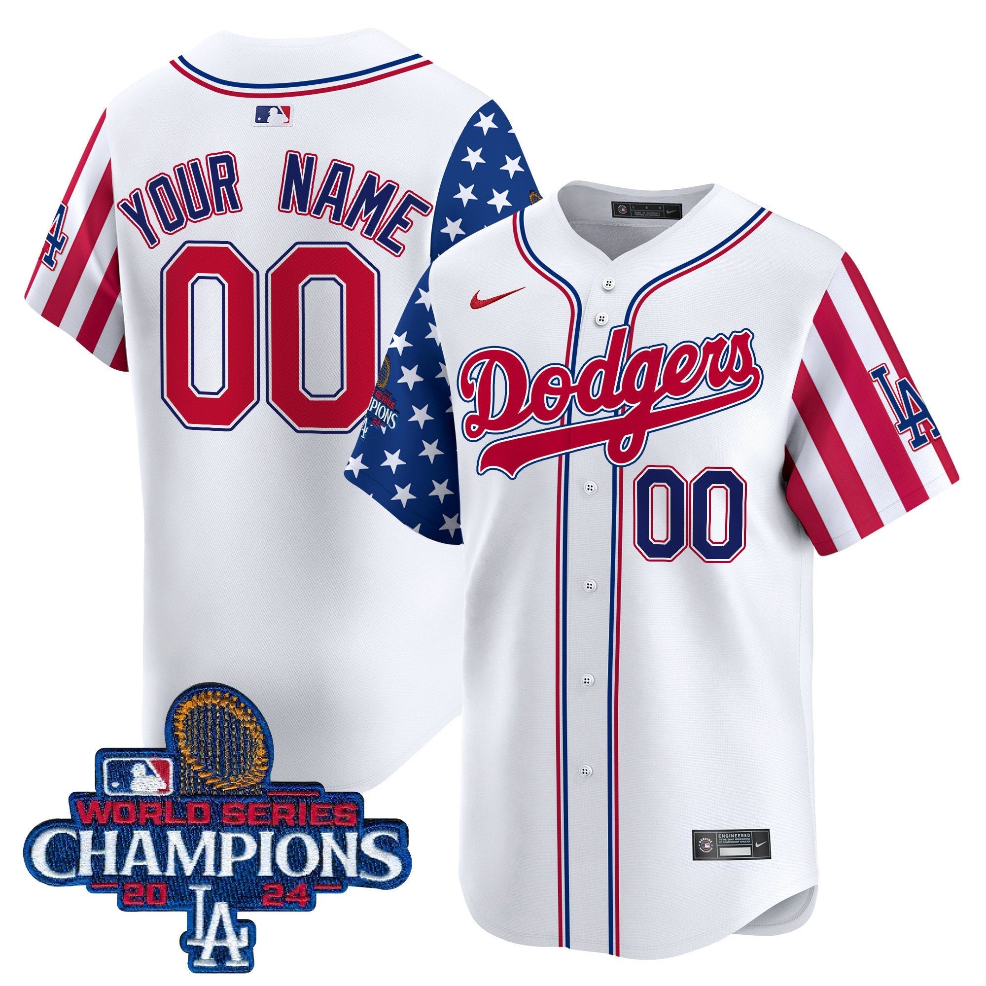 American Style 2024 World Series Champions Vapor Premier Limited Custom Jersey