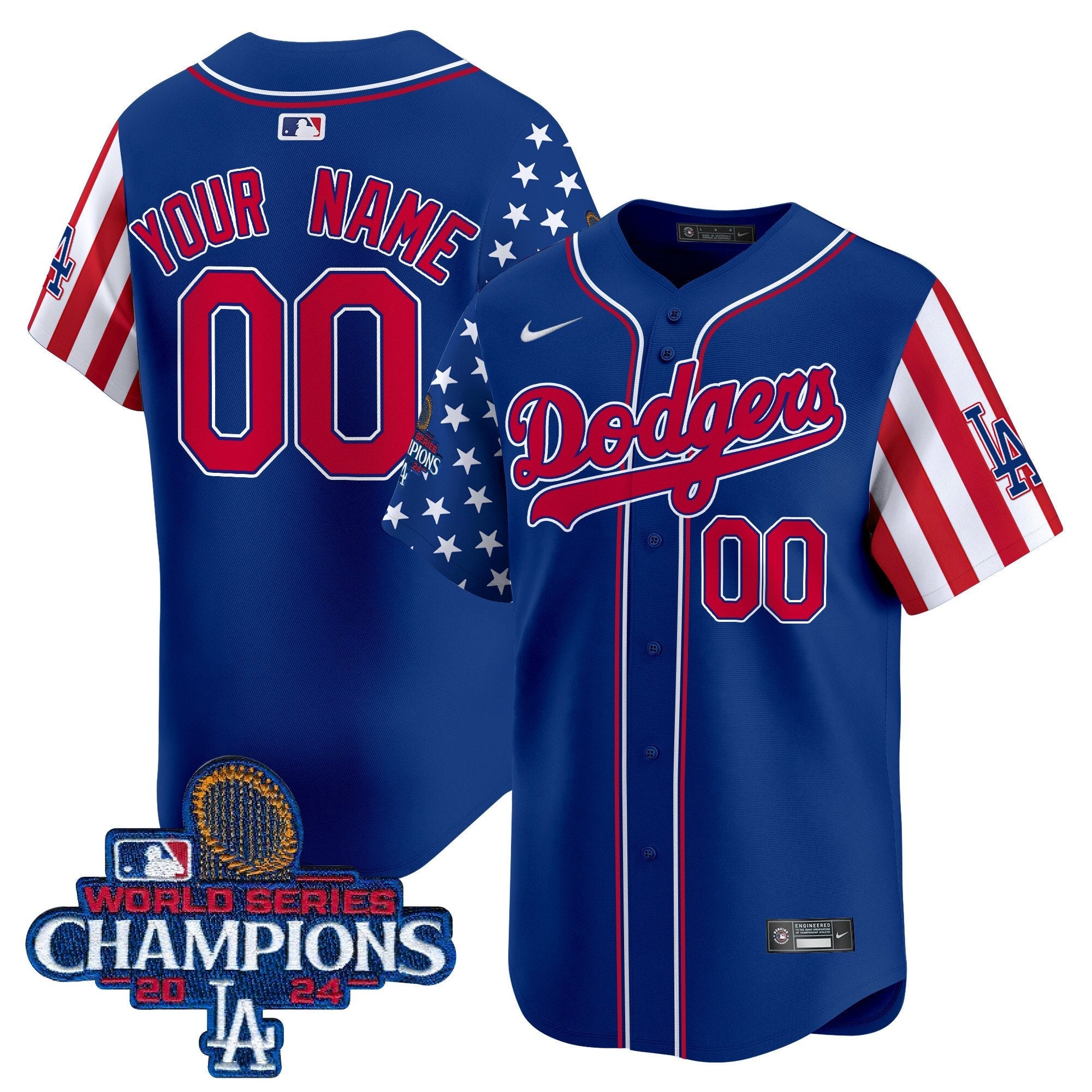 American Style 2024 World Series Champions Vapor Premier Limited Custom Jersey