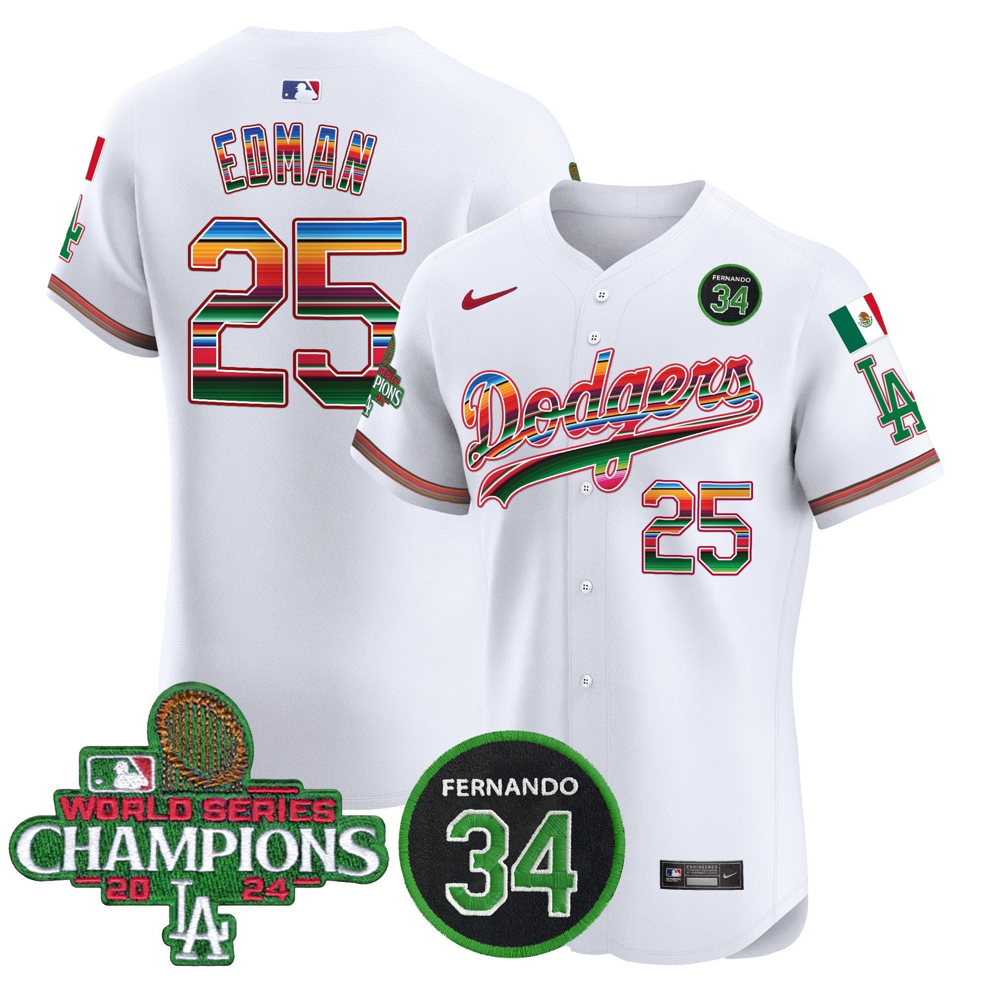 Men’s Mexico 2024 World Series Champions Vapor Premier Elite Jersey V2