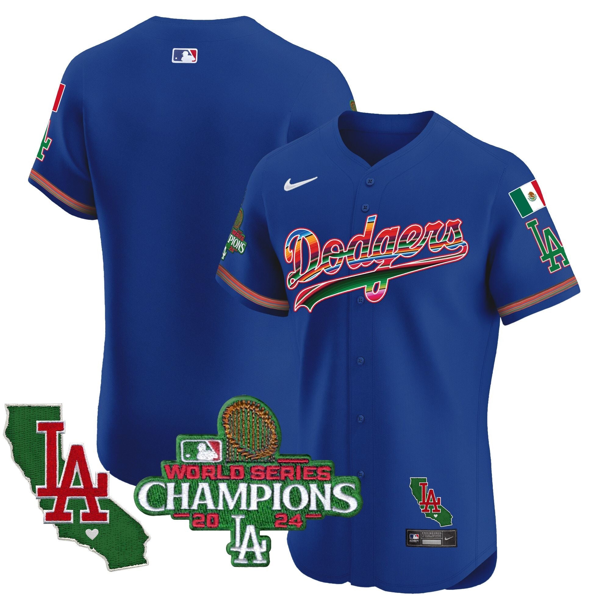 Men’s Mexico 2024 World Series Champions Vapor Premier Elite Jersey
