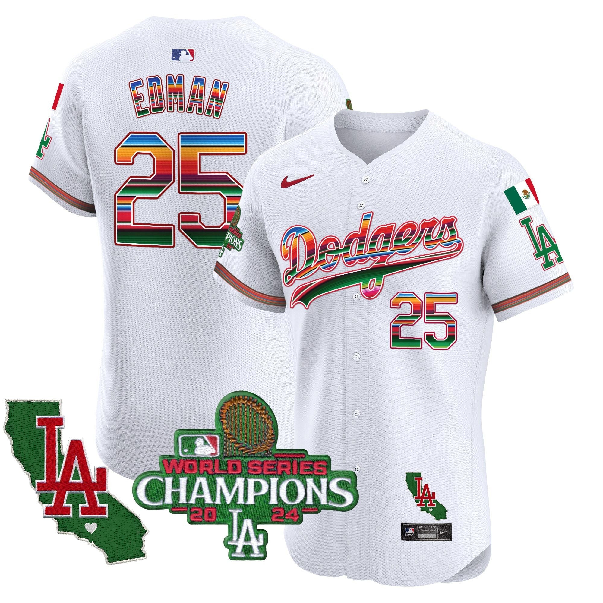 Men’s Mexico 2024 World Series Champions Vapor Premier Elite Jersey