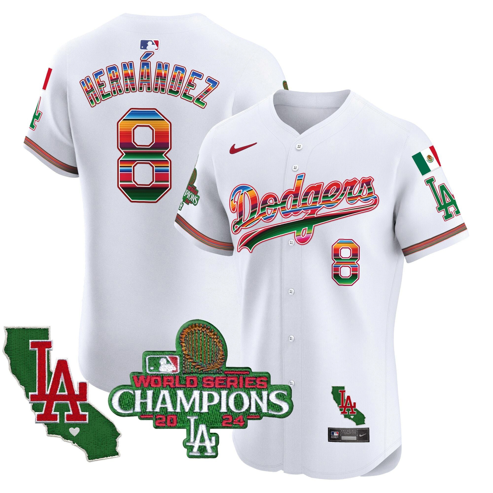 Men’s Mexico 2024 World Series Champions Vapor Premier Elite Jersey
