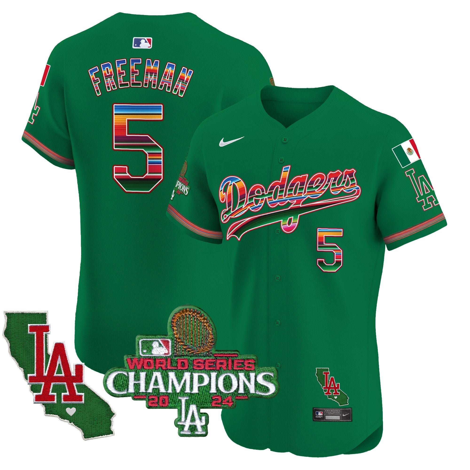 Men’s Mexico 2024 World Series Champions Vapor Premier Elite Jersey