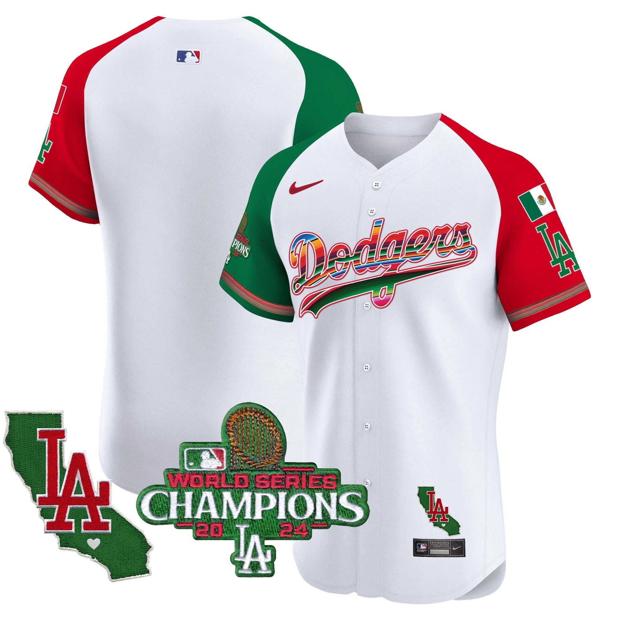 Men’s Mexico 2024 World Series Champions Vapor Premier Elite Jersey