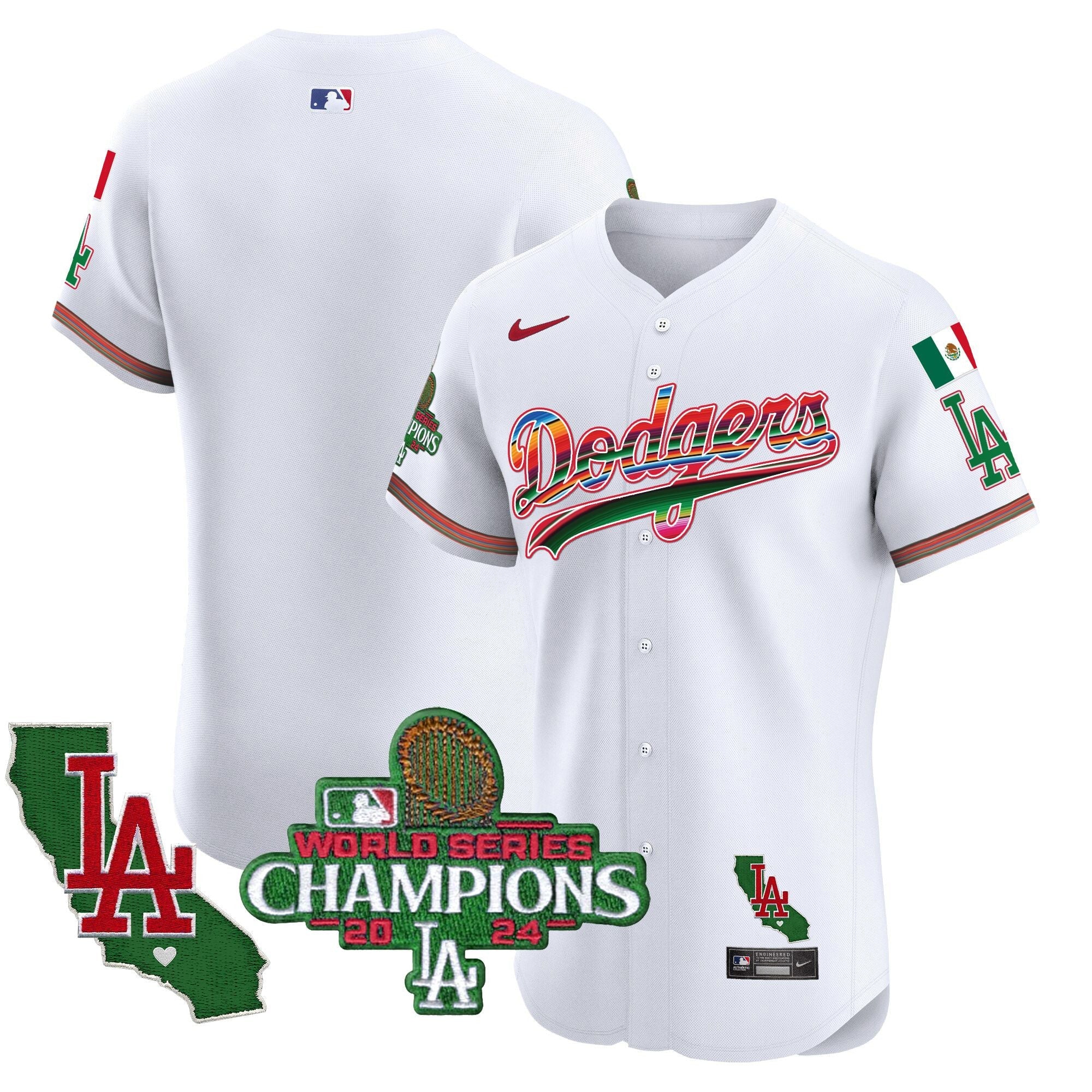 Men’s Mexico 2024 World Series Champions Vapor Premier Elite Jersey