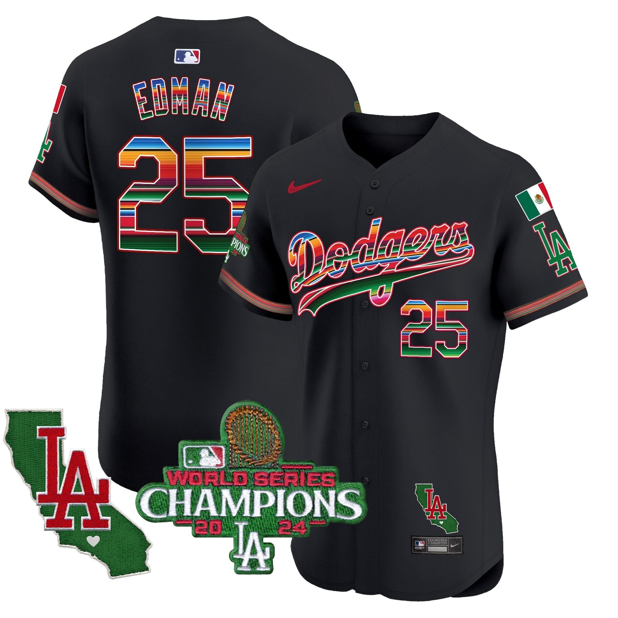 Men’s Mexico 2024 World Series Champions Vapor Premier Elite Jersey