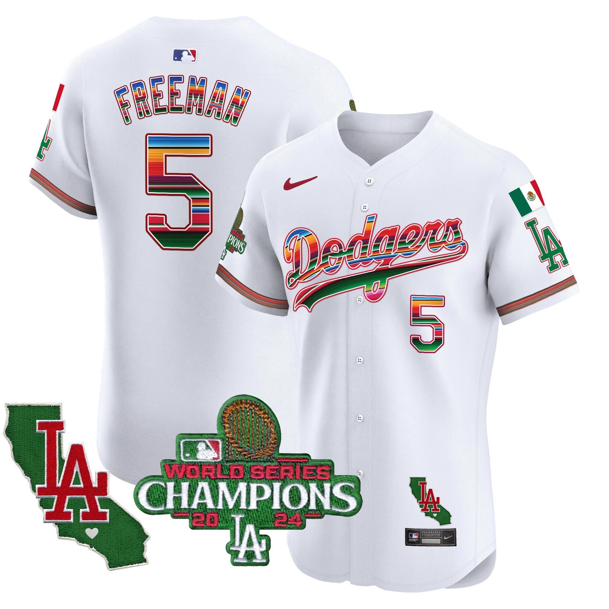 Men’s Mexico 2024 World Series Champions Vapor Premier Elite Jersey