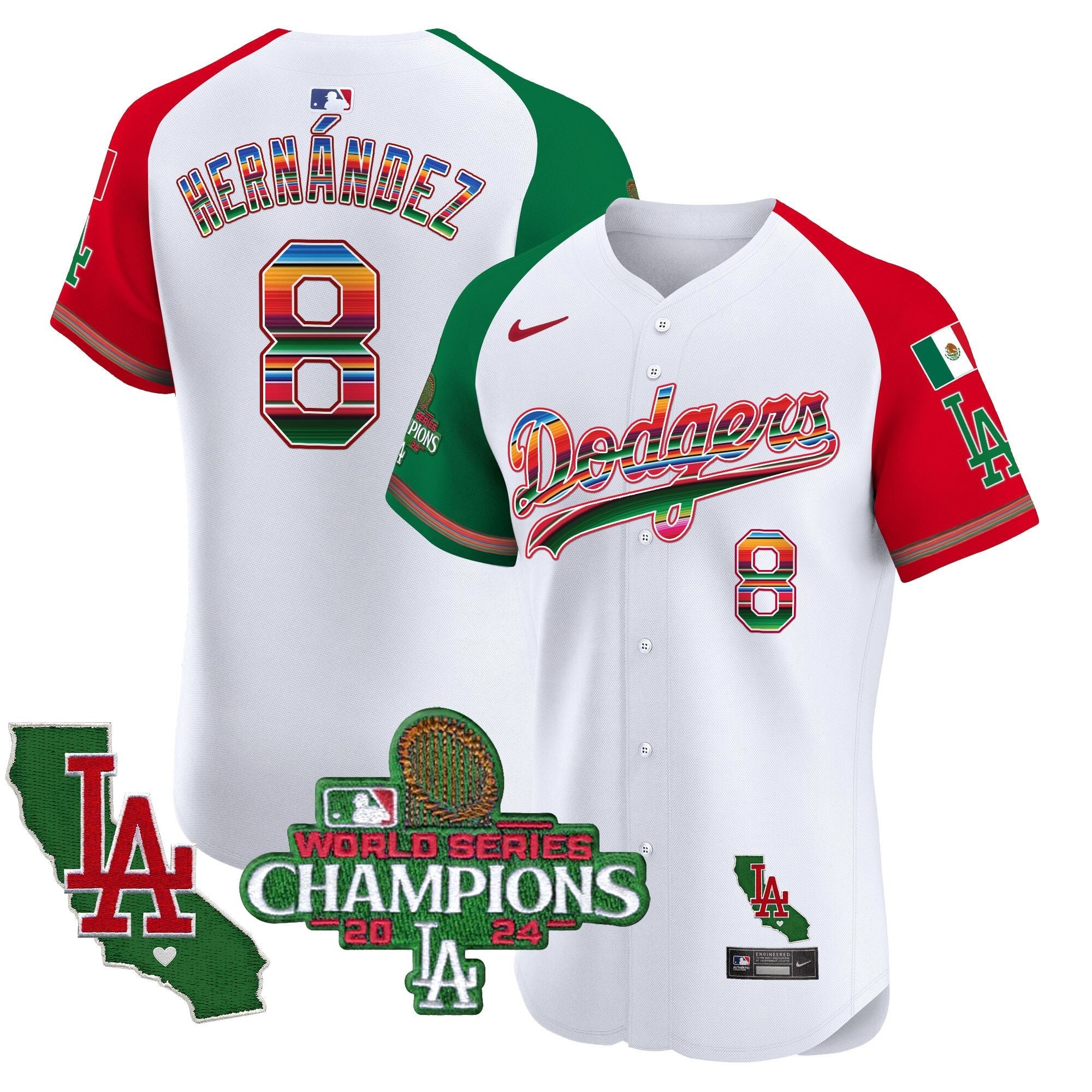 Men’s Mexico 2024 World Series Champions Vapor Premier Elite Jersey