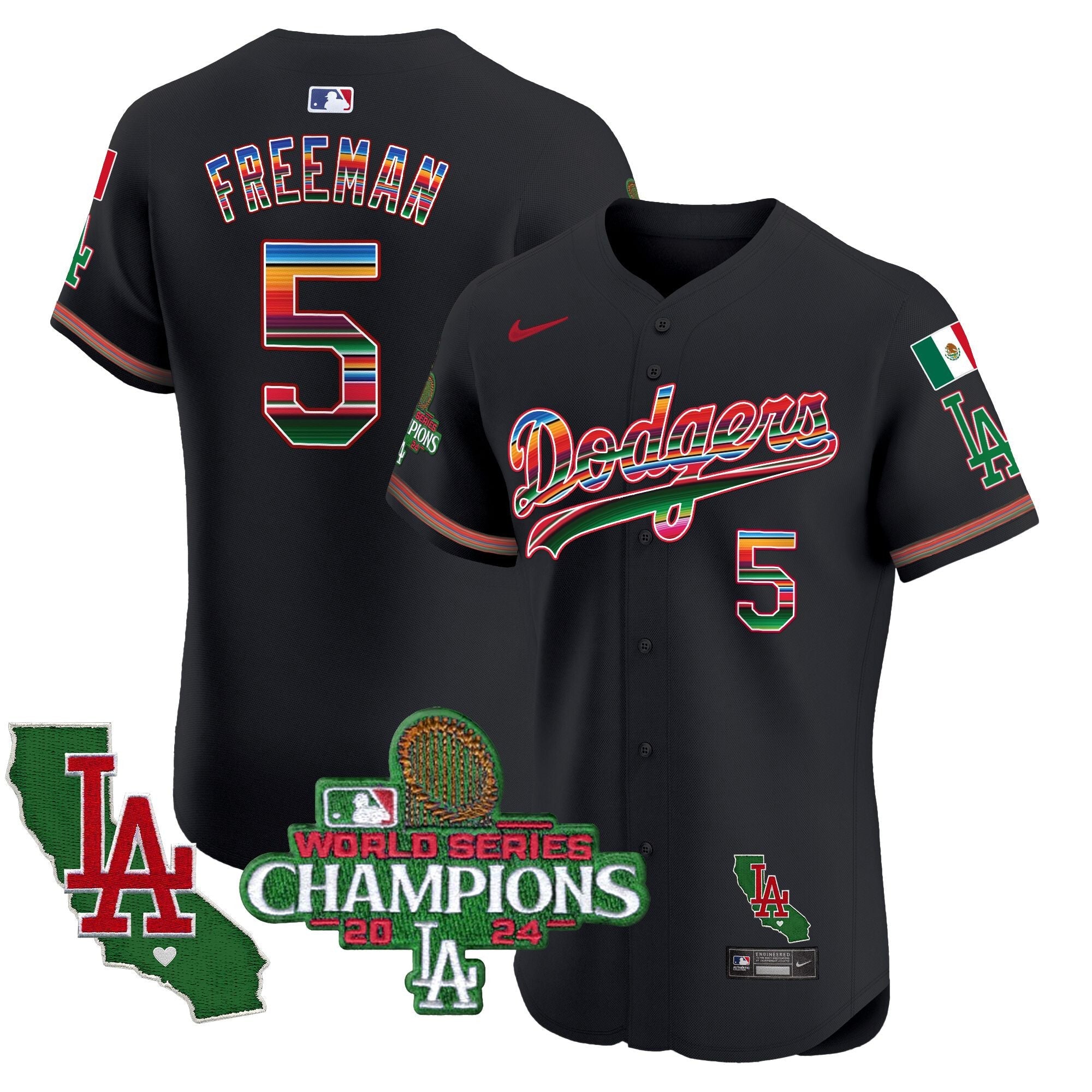 Men’s Mexico 2024 World Series Champions Vapor Premier Elite Jersey