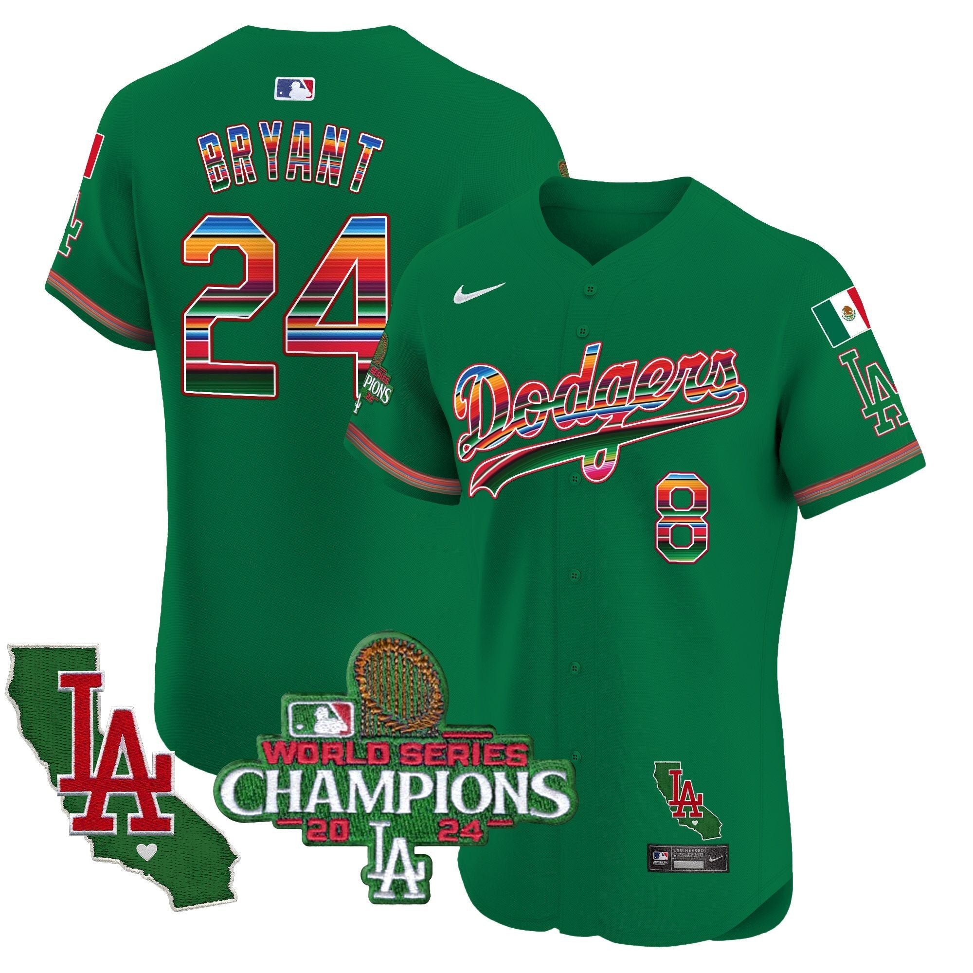 Men’s Mexico 2024 World Series Champions Vapor Premier Elite Jersey