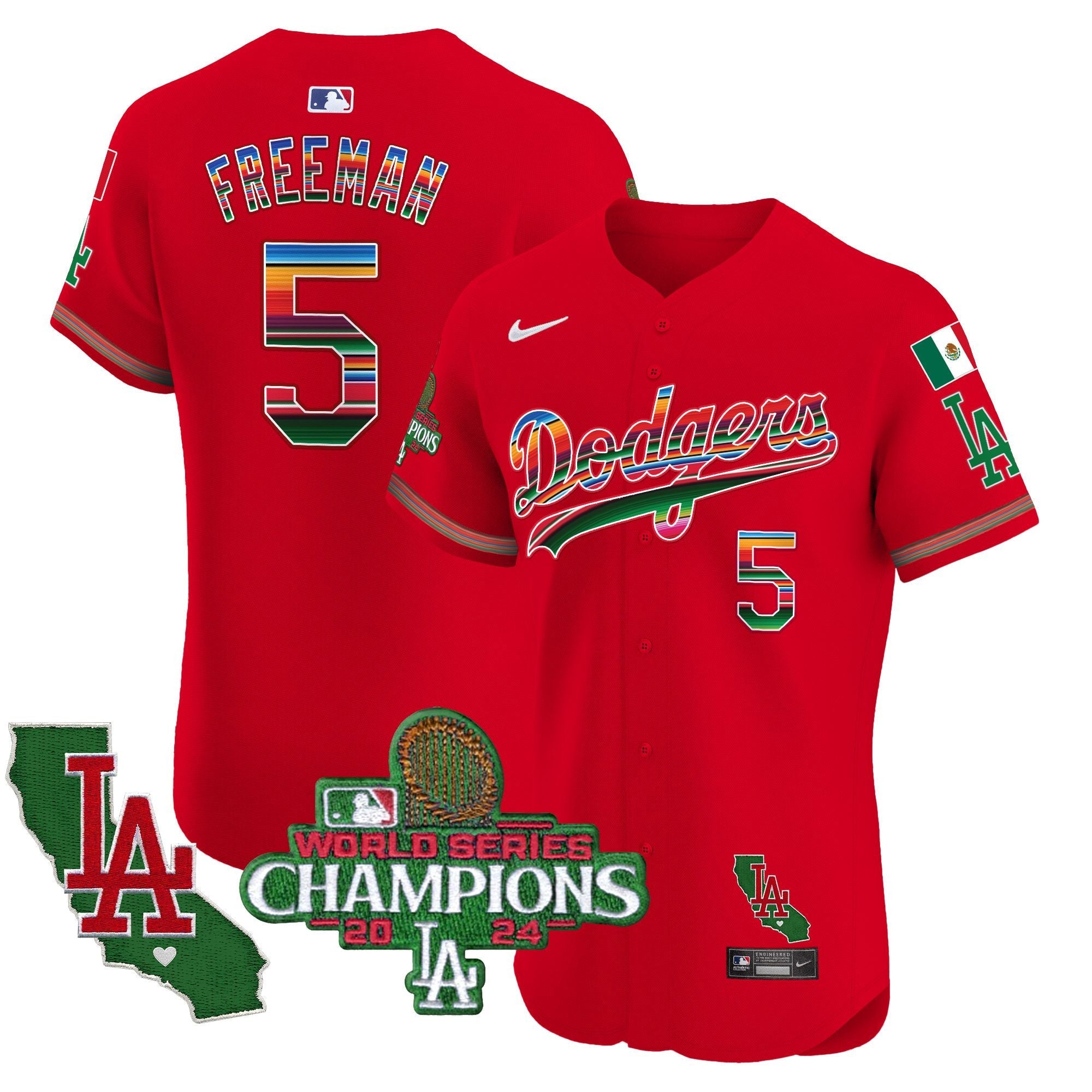 Men’s Mexico 2024 World Series Champions Vapor Premier Elite Jersey