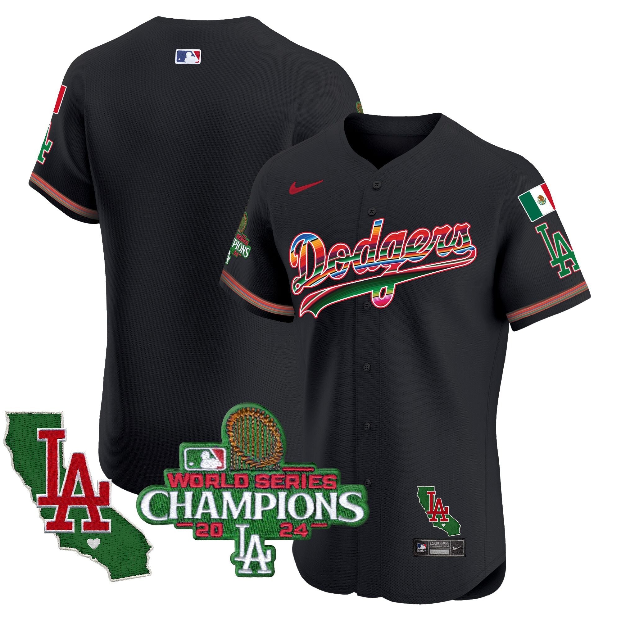 Men’s Mexico 2024 World Series Champions Vapor Premier Elite Jersey