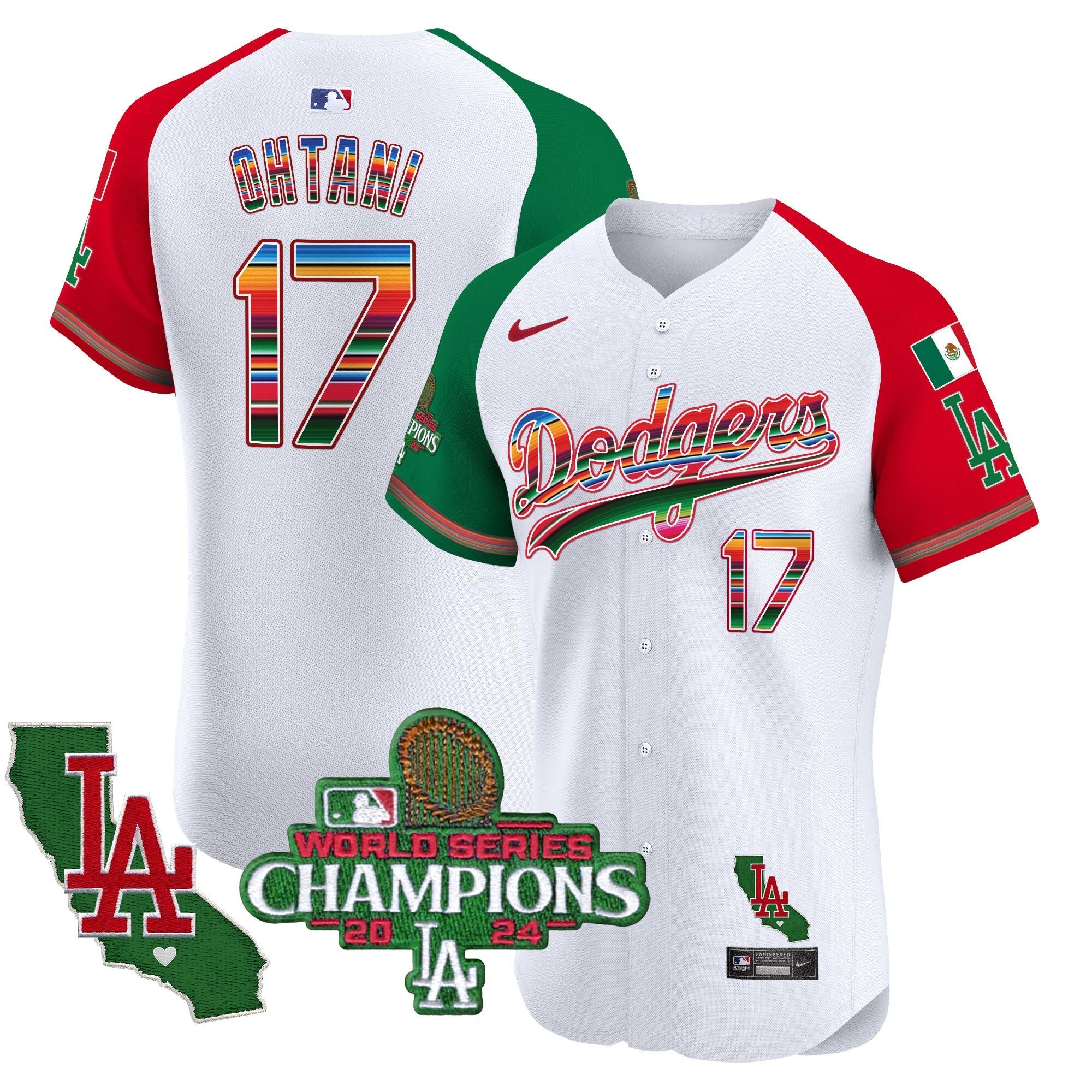 Men’s Mexico 2024 World Series Champions Vapor Premier Elite Jersey