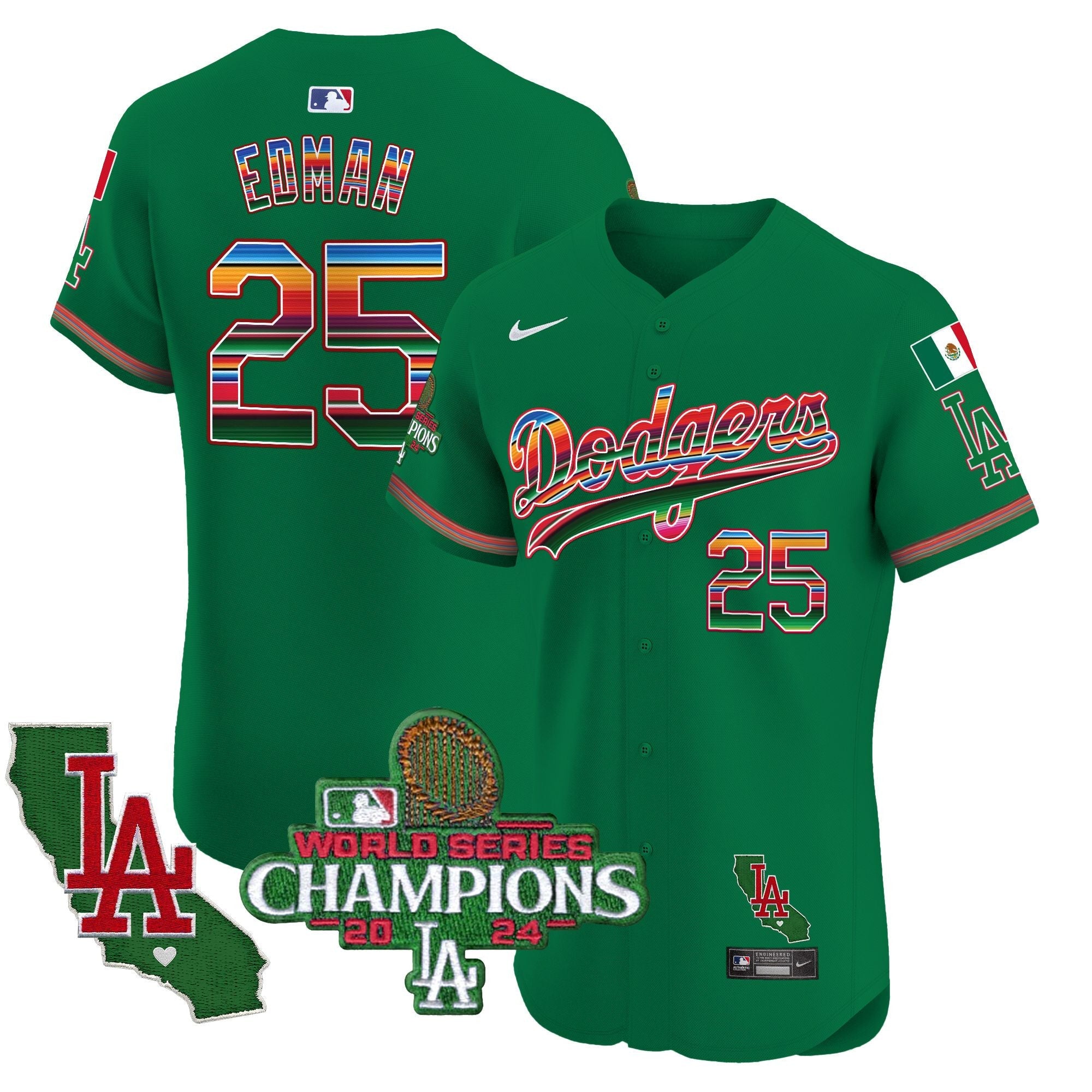 Men’s Mexico 2024 World Series Champions Vapor Premier Elite Jersey