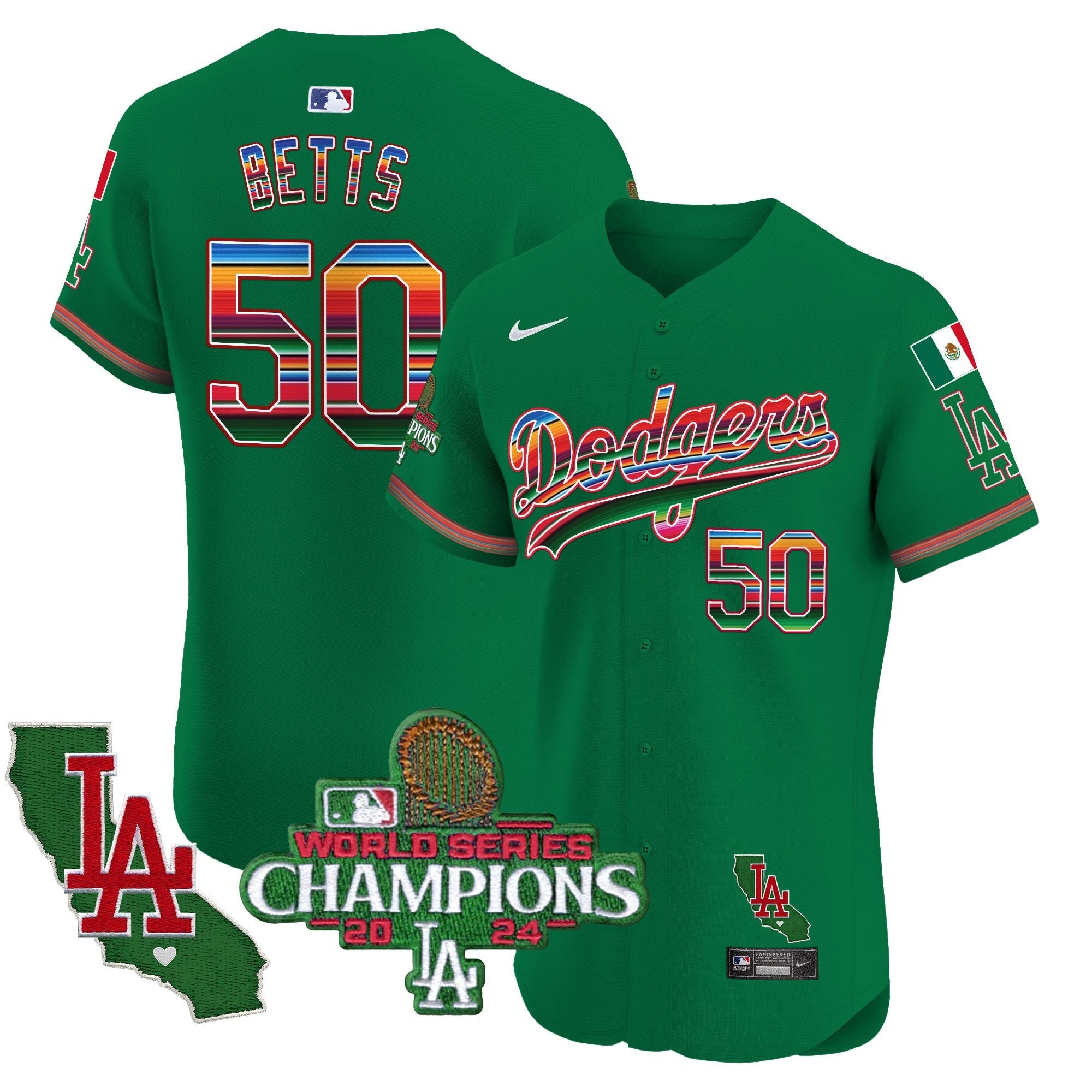 Men’s Mexico 2024 World Series Champions Vapor Premier Elite Jersey