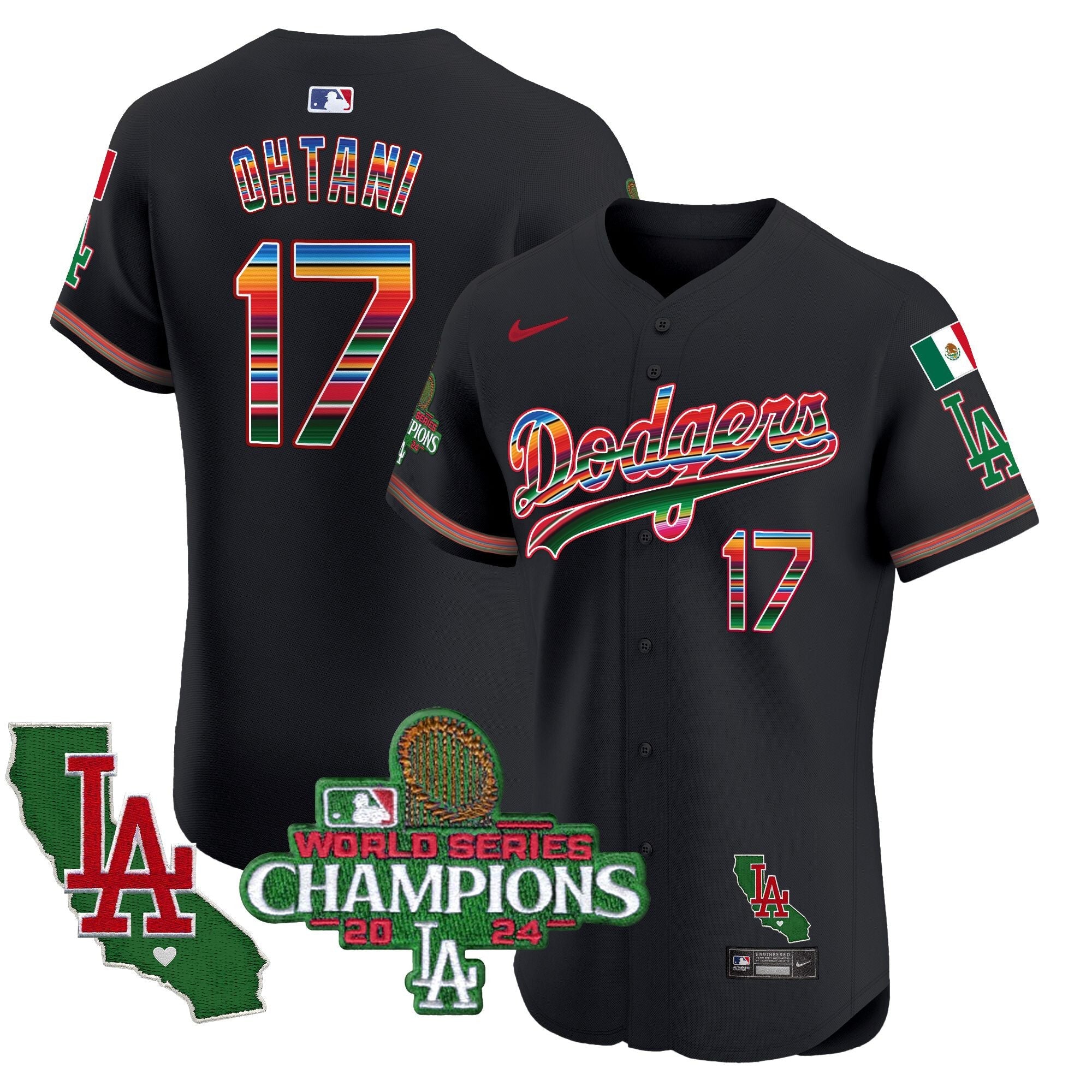 Men’s Mexico 2024 World Series Champions Vapor Premier Elite Jersey