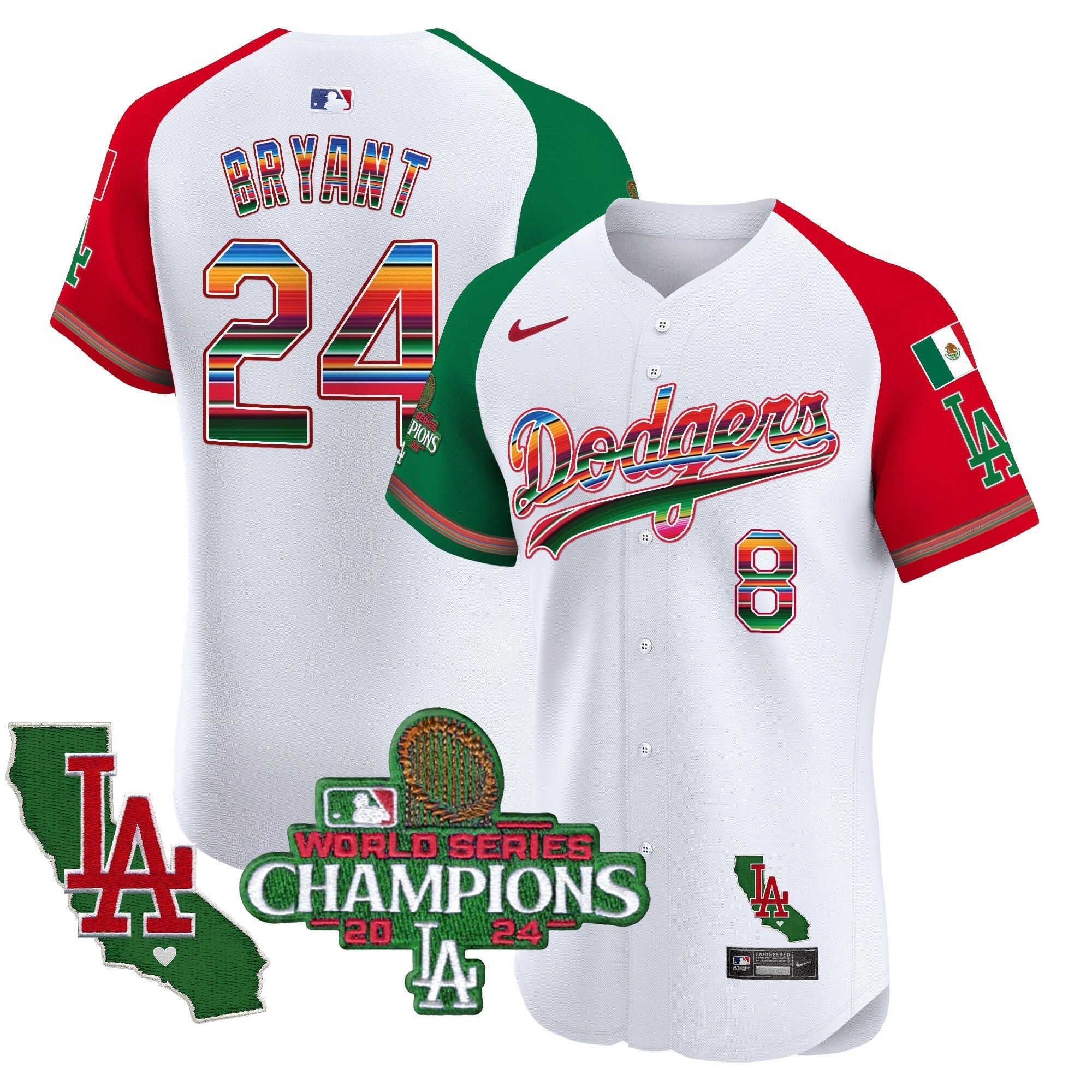 Men’s Mexico 2024 World Series Champions Vapor Premier Elite Jersey