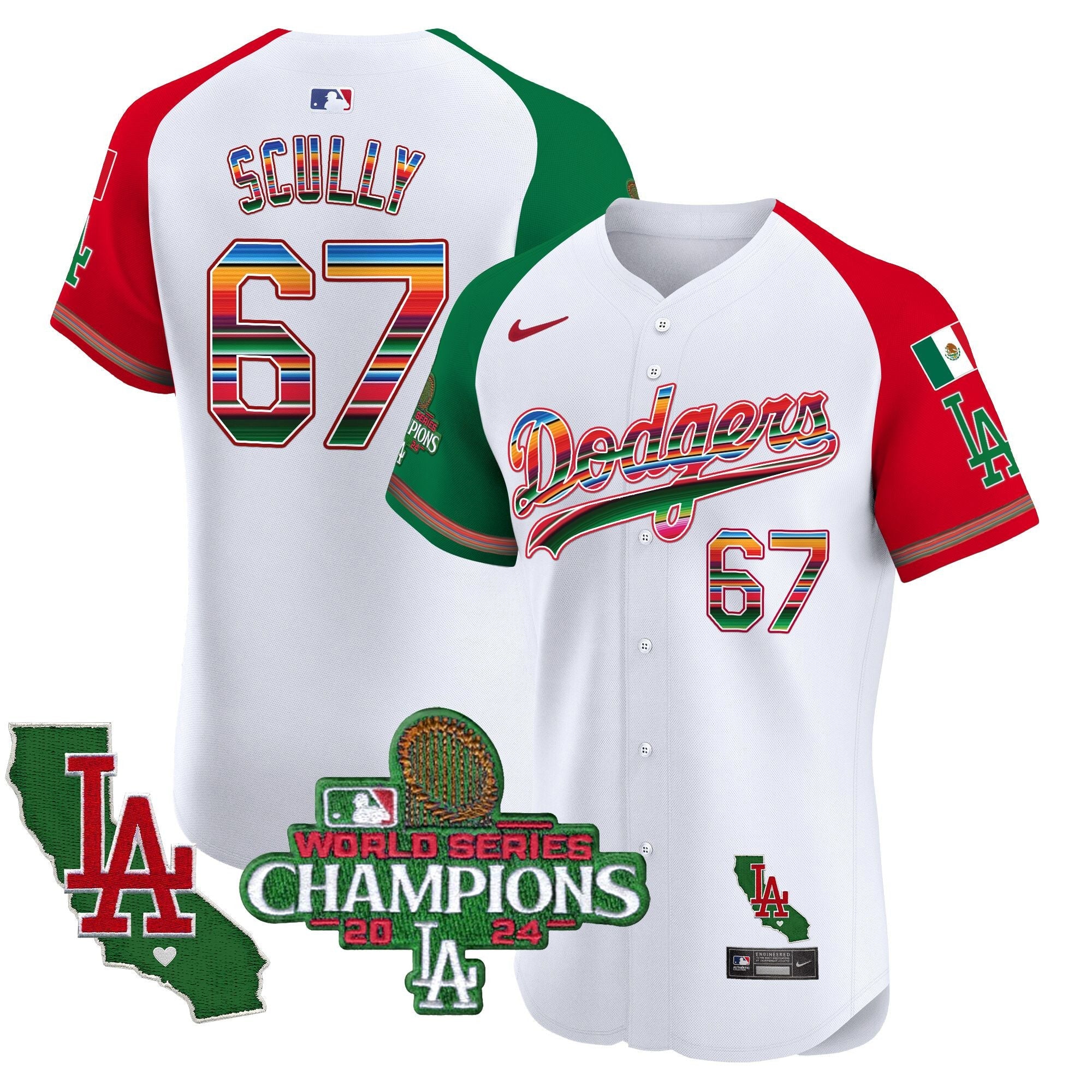 Men’s Mexico 2024 World Series Champions Vapor Premier Elite Jersey