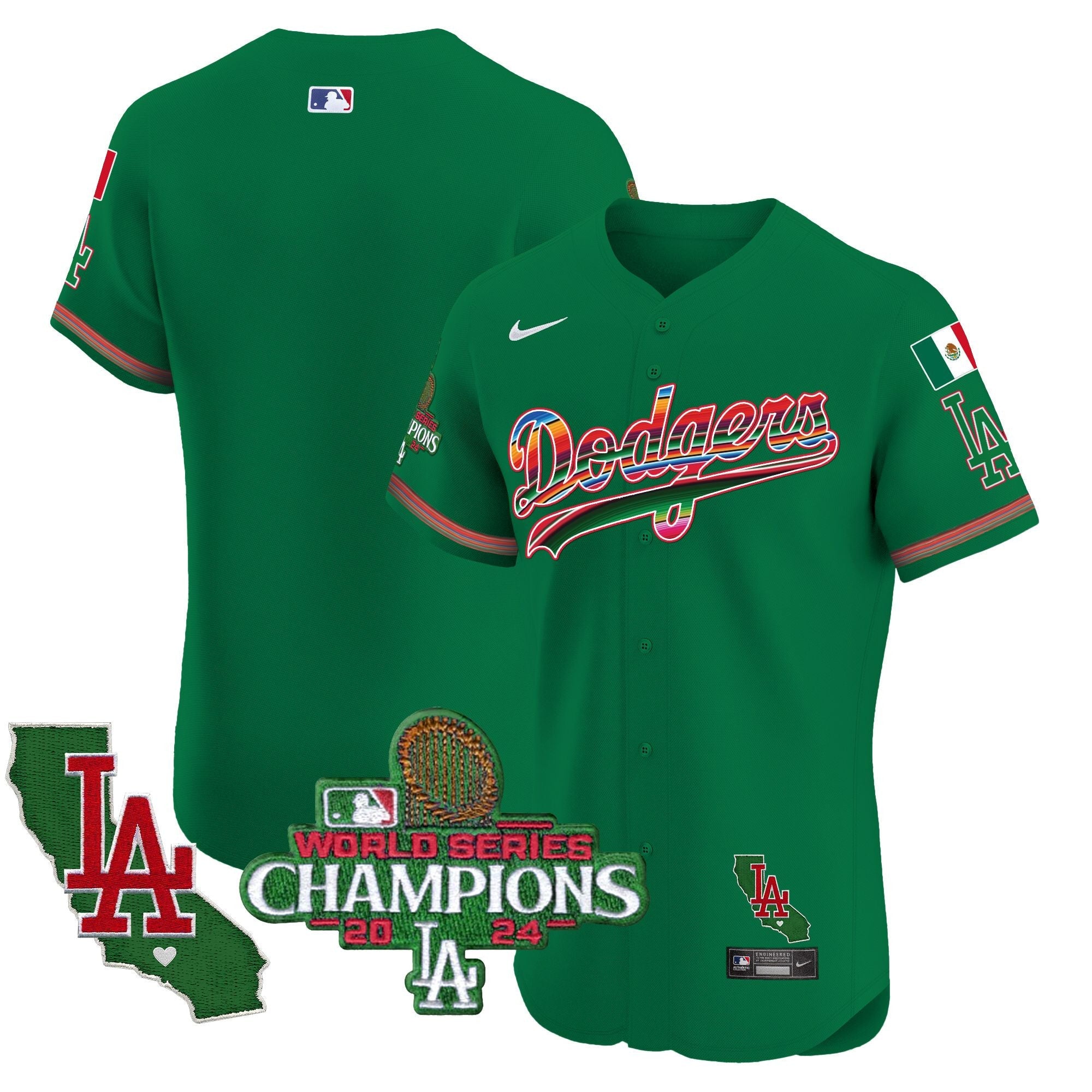Men’s Mexico 2024 World Series Champions Vapor Premier Elite Jersey