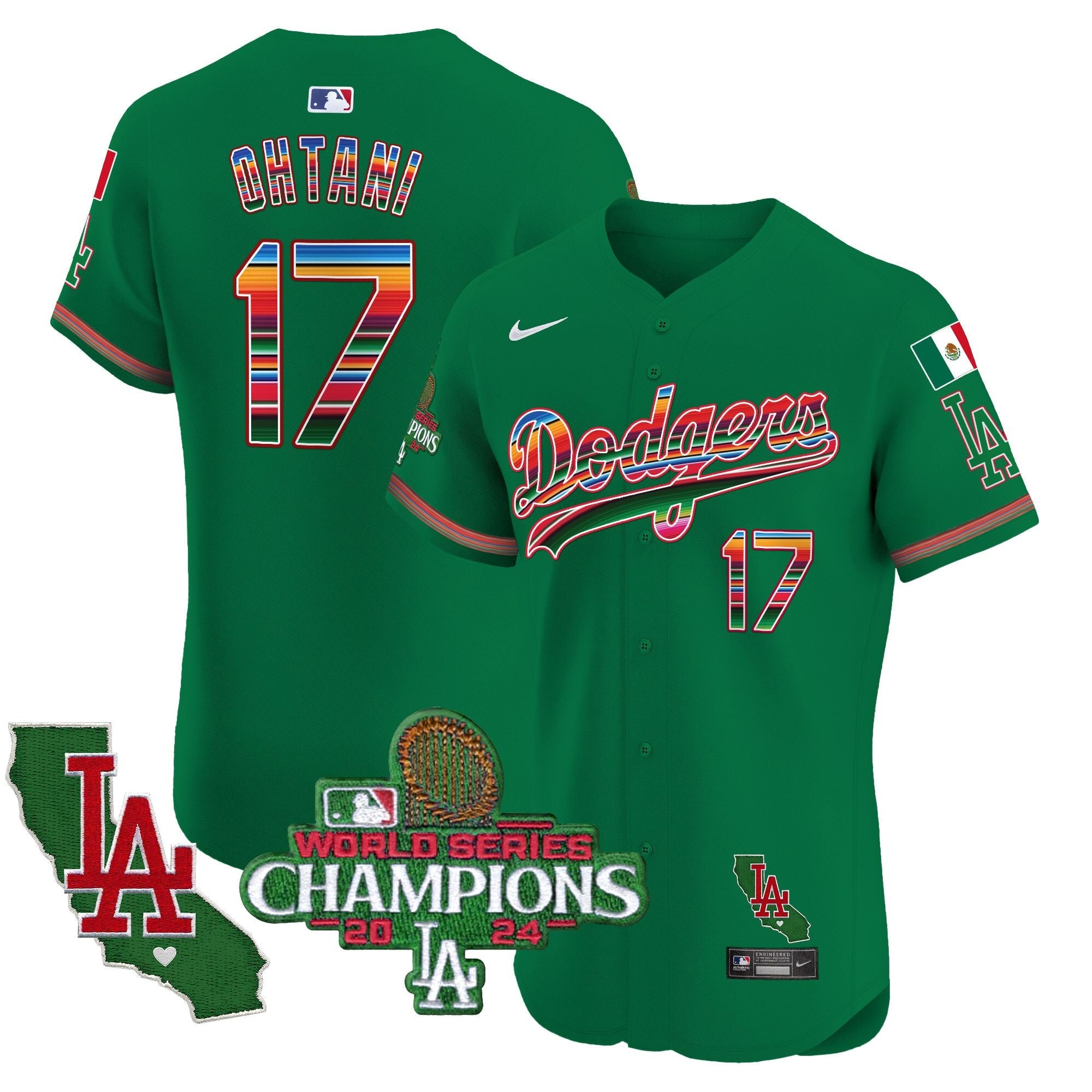 Men’s Mexico 2024 World Series Champions Vapor Premier Elite Jersey