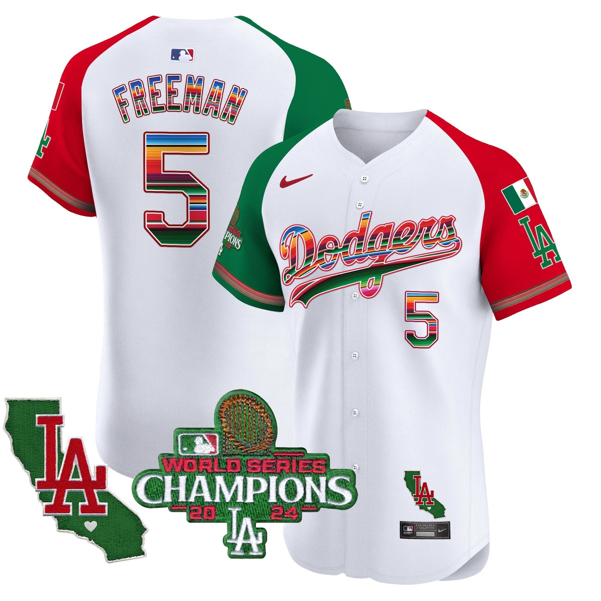 Men’s Mexico 2024 World Series Champions Vapor Premier Elite Jersey